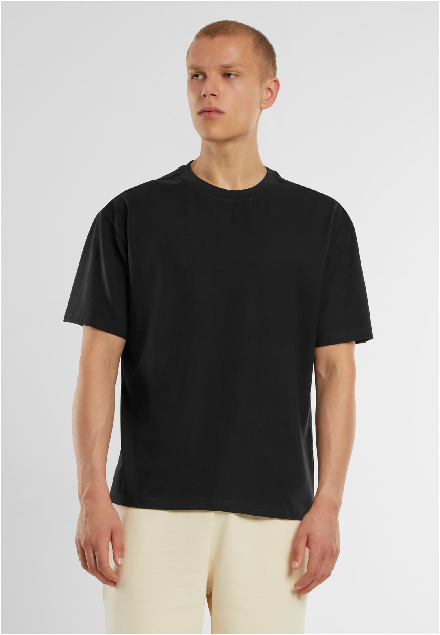 Oversized Jersey Tee black | black