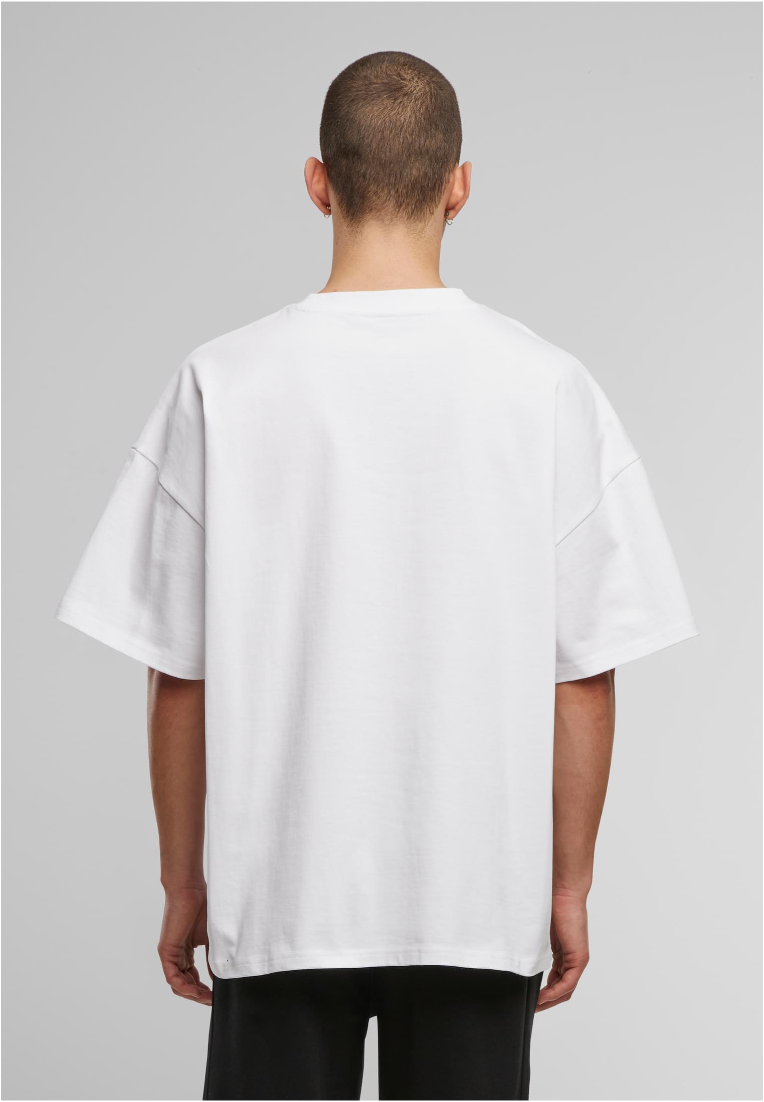 Heavy Jersey Oversized Tee white | white