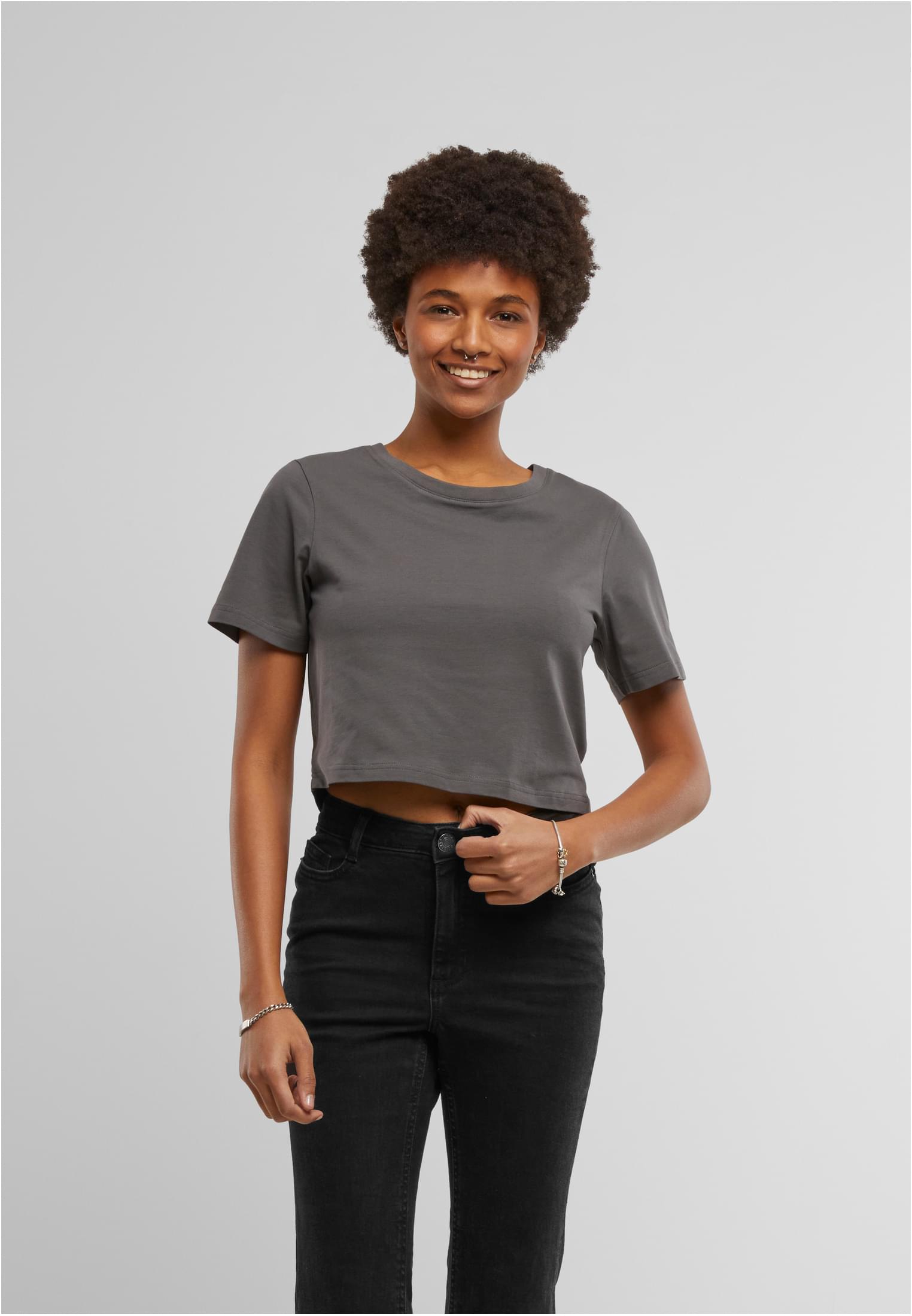 Ladies Cropped Tee magnet | magnet
