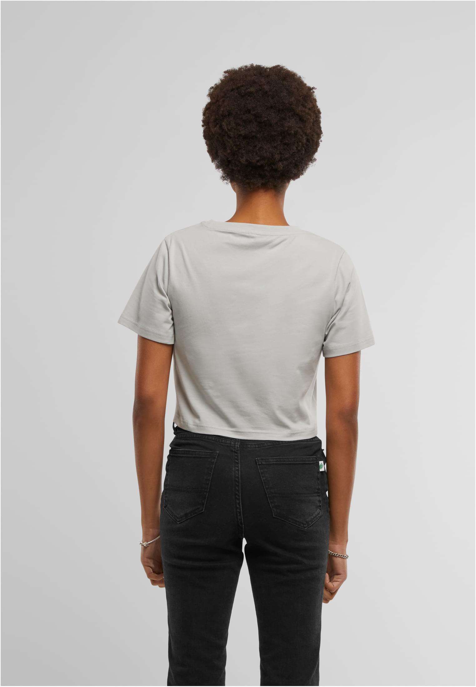 Ladies Cropped Tee lightasphalt | lightasphalt