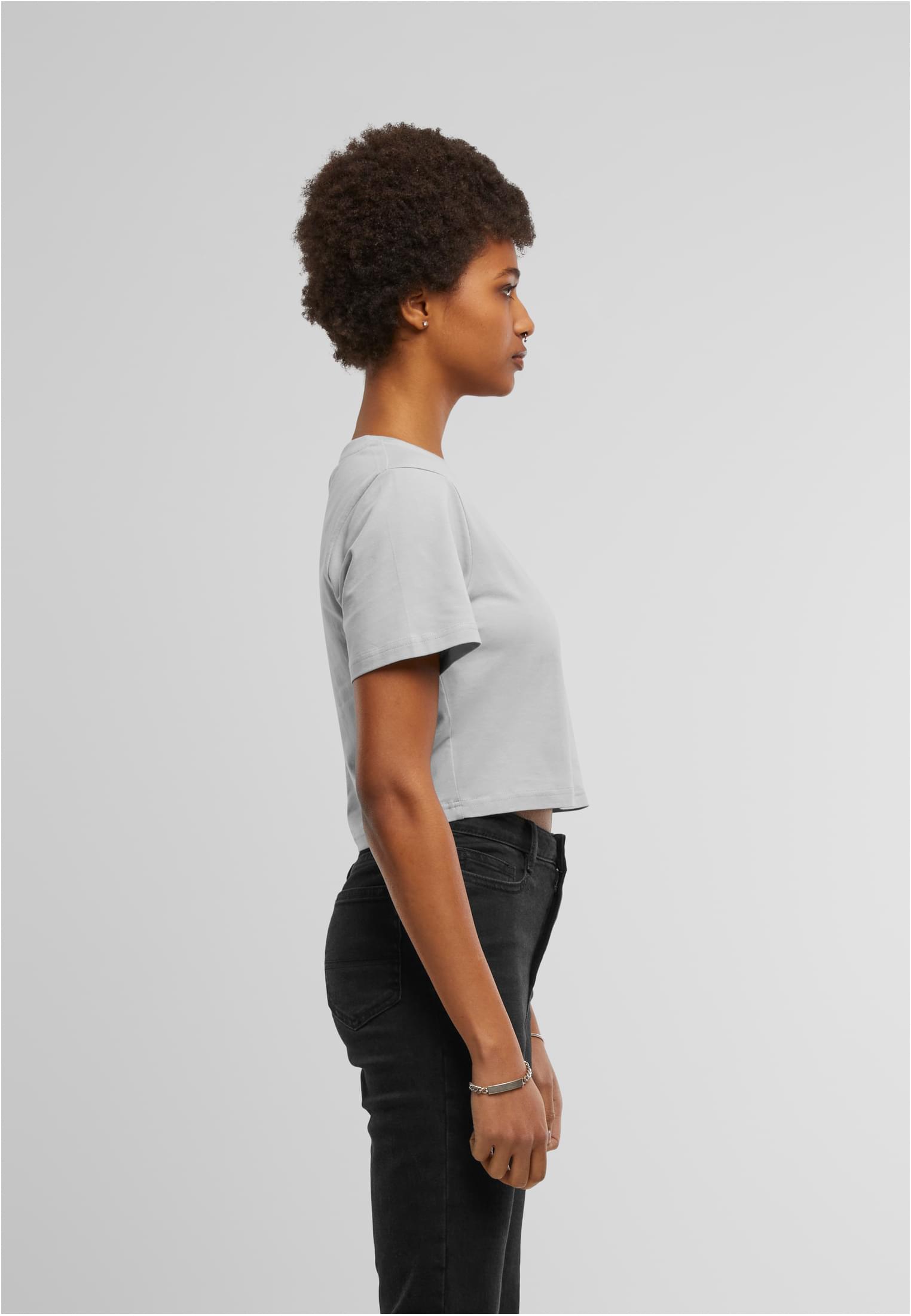 Ladies Cropped Tee lightasphalt | lightasphalt