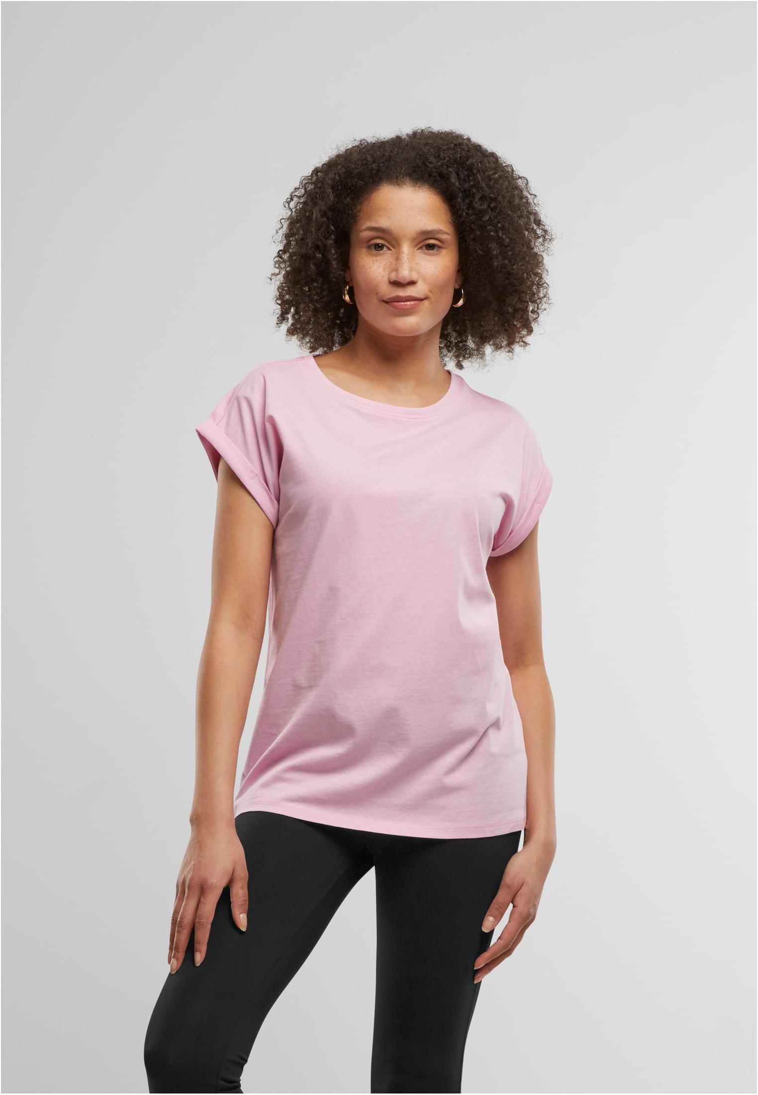 Ladies Regular Extended Shoulder Tee softpink | softpink