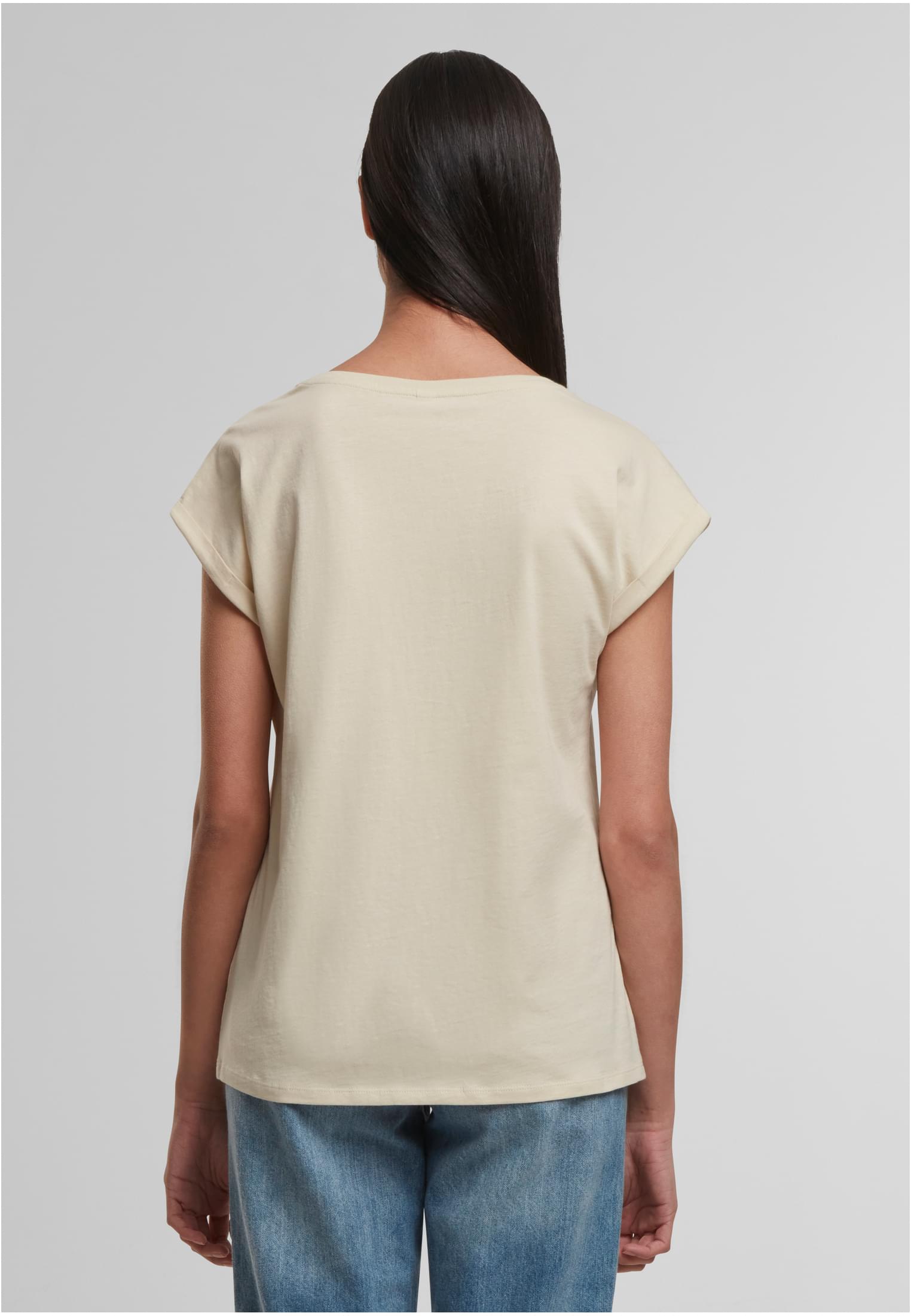 Ladies Regular Extended Shoulder Tee sand | sand