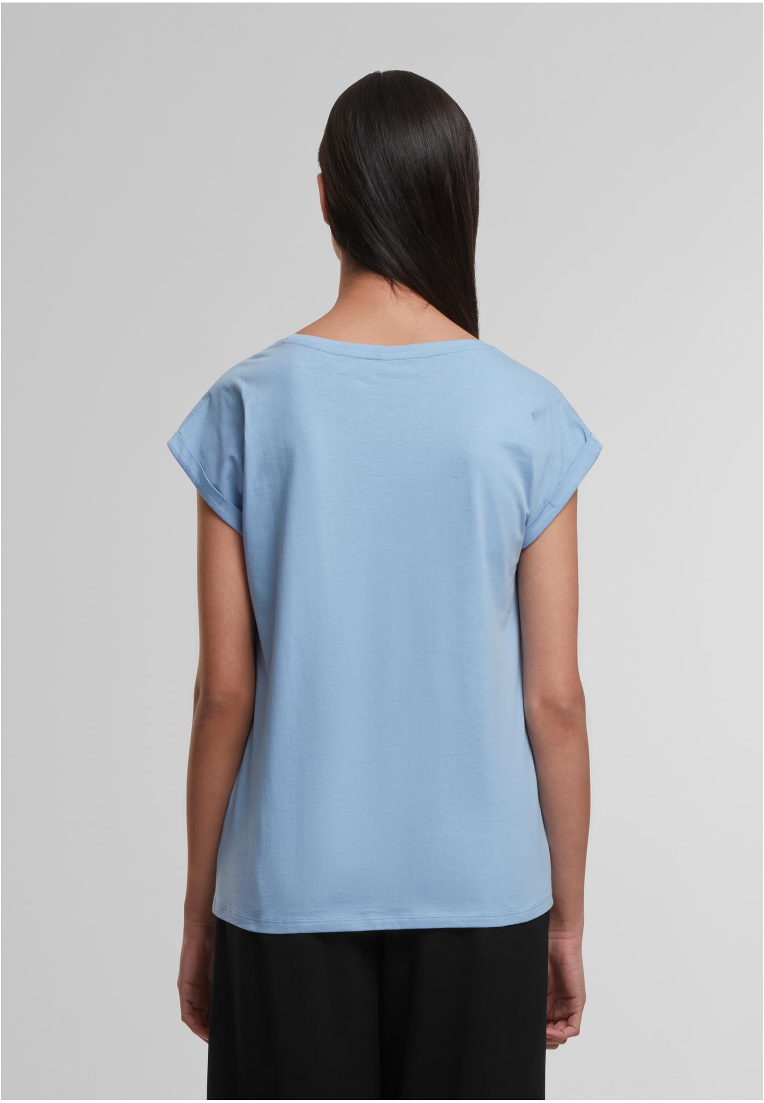 Ladies Regular Extended Shoulder Tee powderblue | powderblue