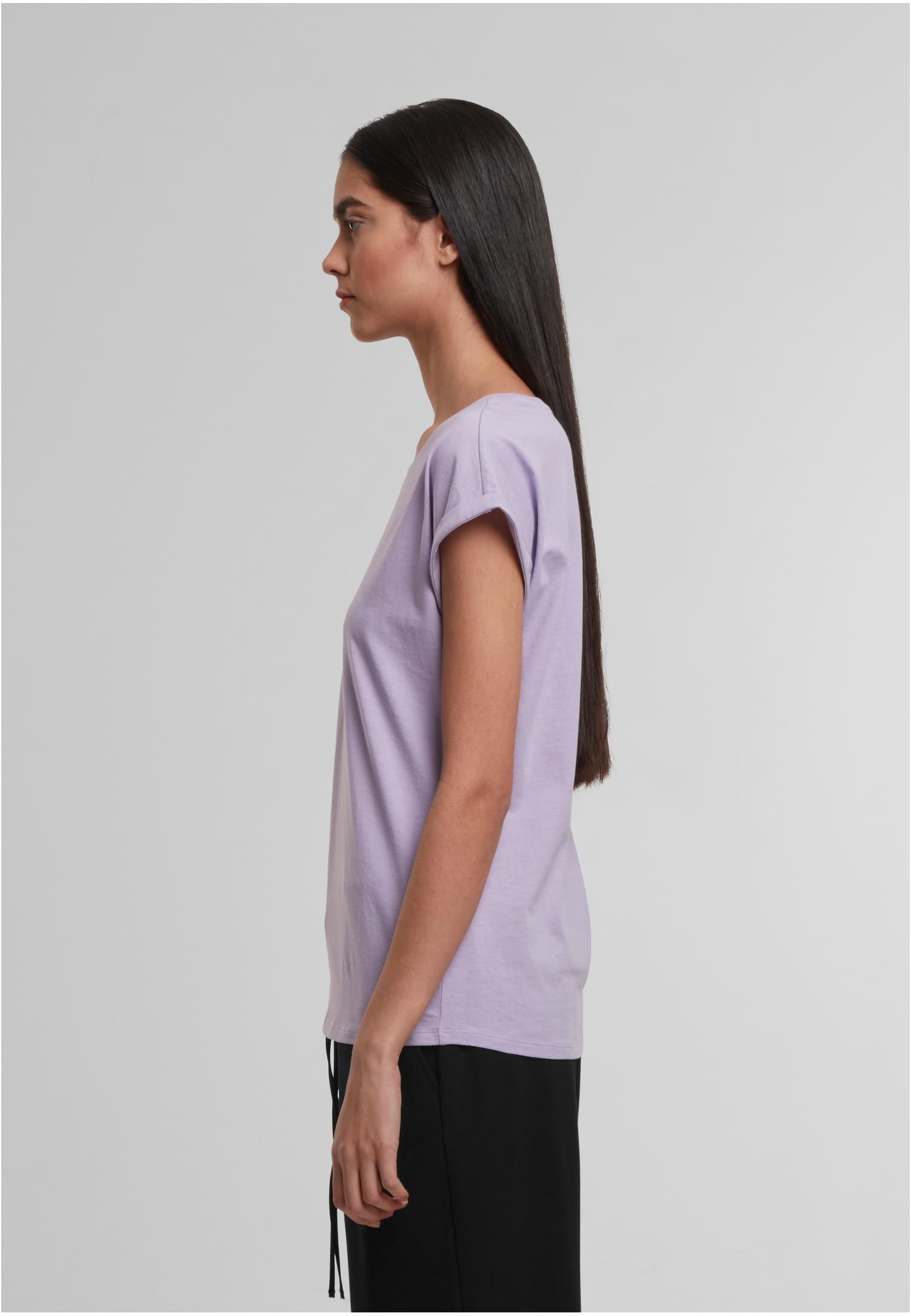 Ladies Regular Extended Shoulder Tee lilac | lilac