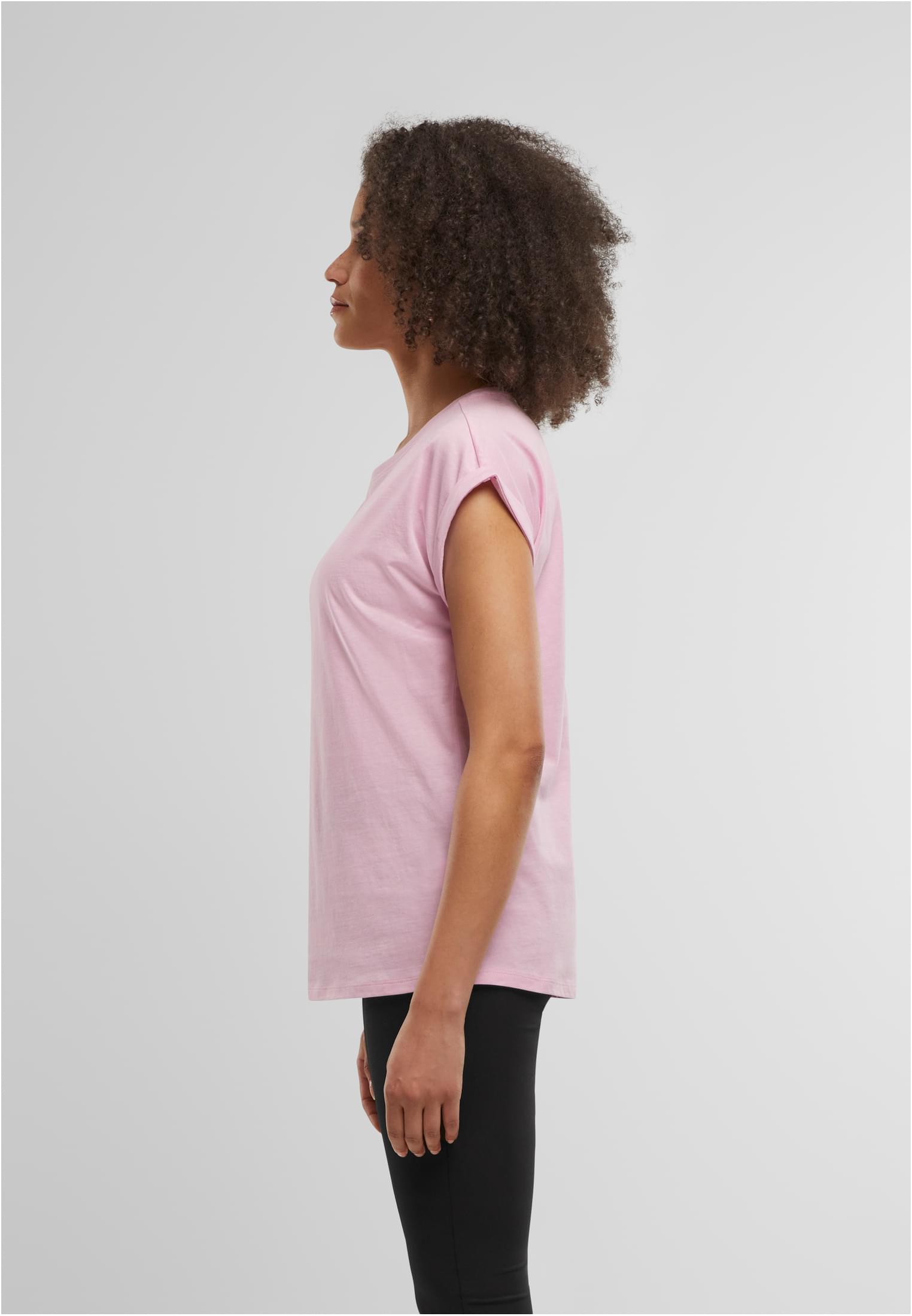 Ladies Regular Extended Shoulder Tee softpink | softpink