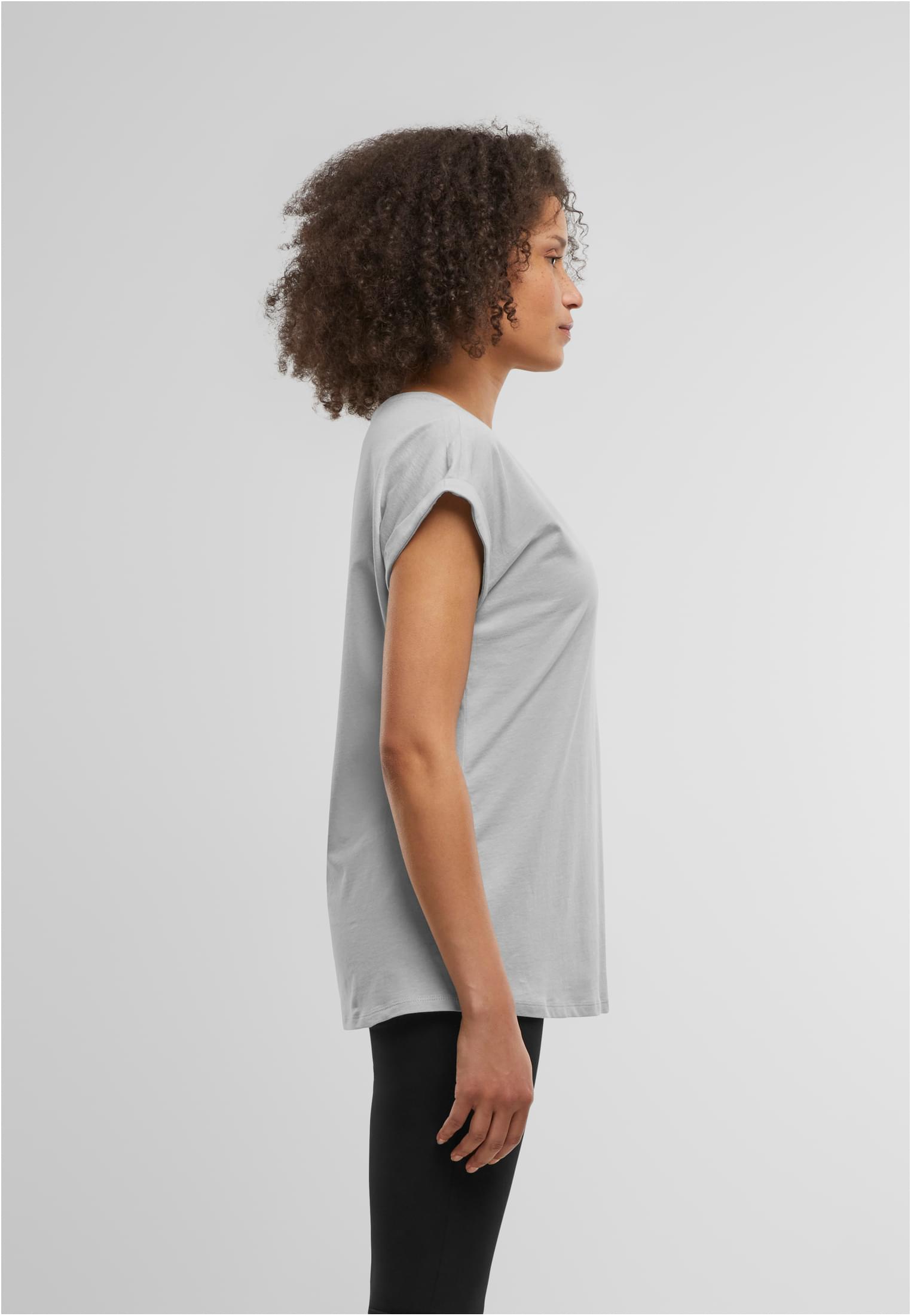 Ladies Regular Extended Shoulder Tee lightasphalt | lightasphalt