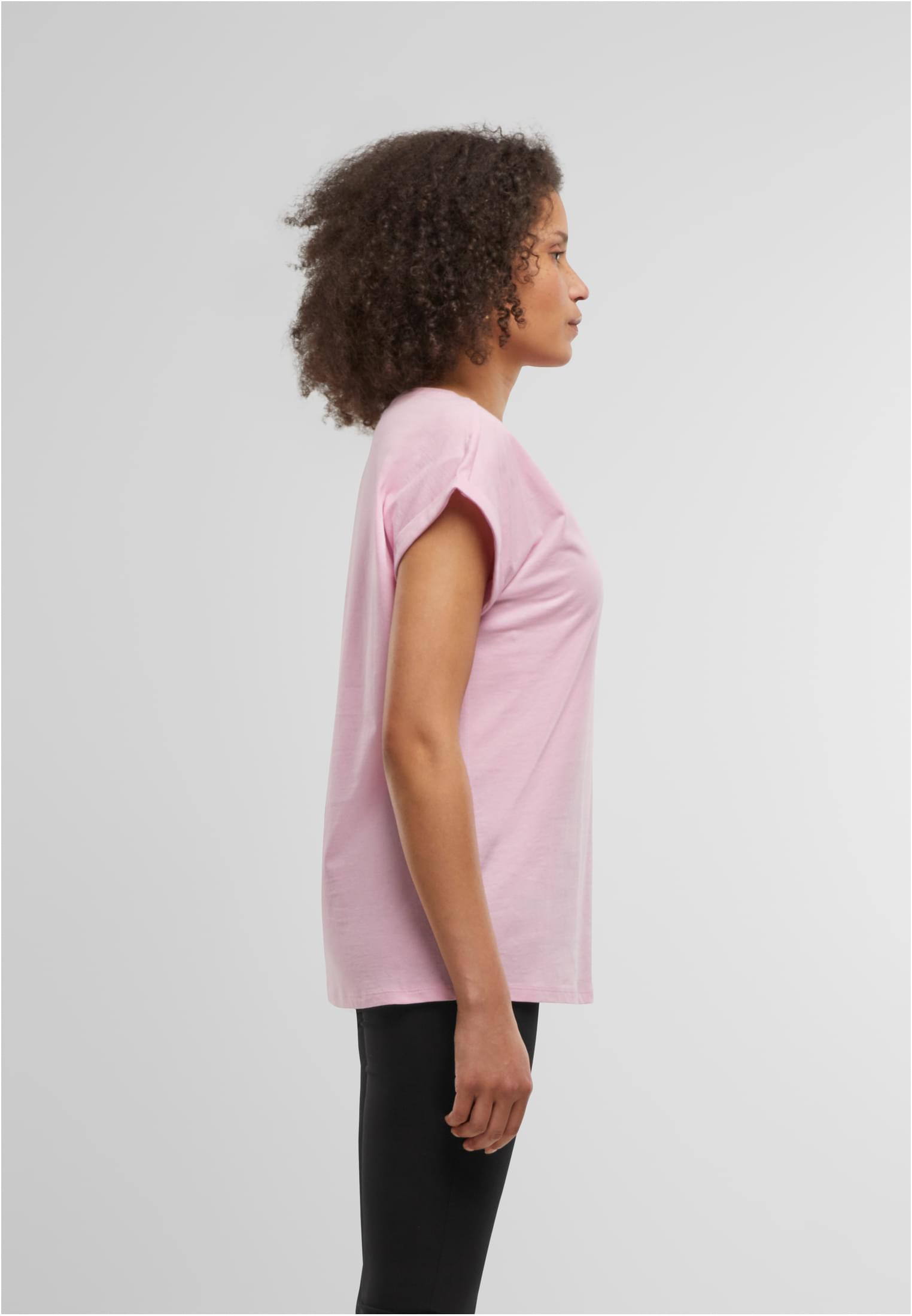 Ladies Regular Extended Shoulder Tee softpink | softpink