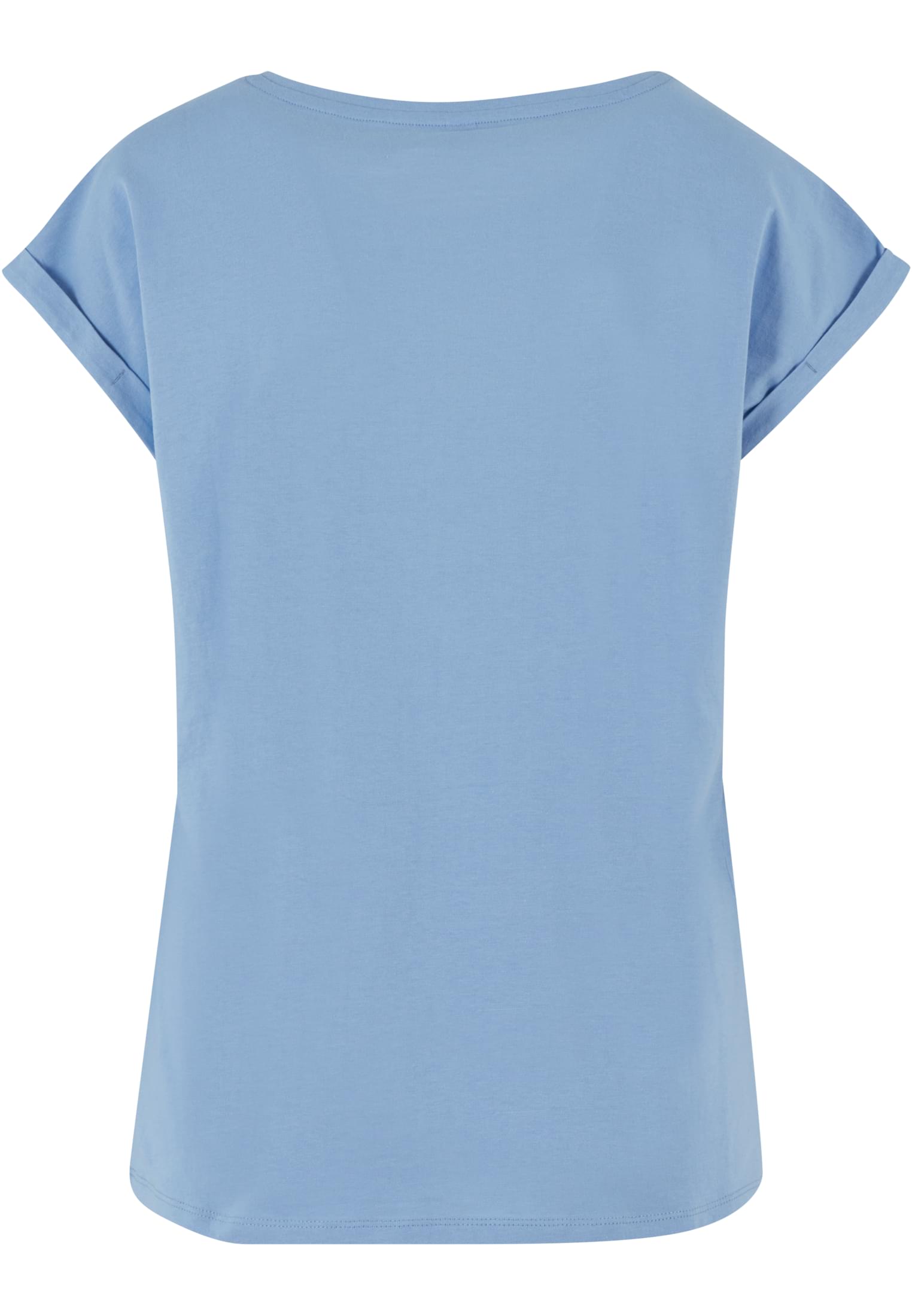 Ladies Regular Extended Shoulder Tee powderblue | powderblue