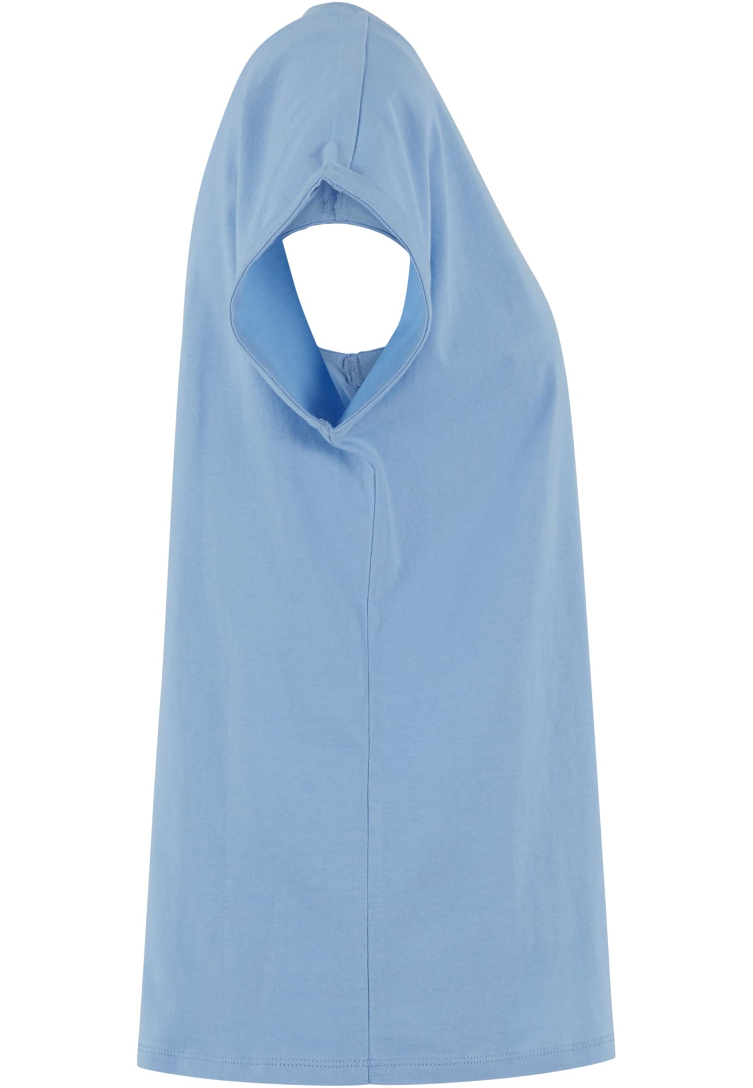 Ladies Regular Extended Shoulder Tee powderblue | powderblue