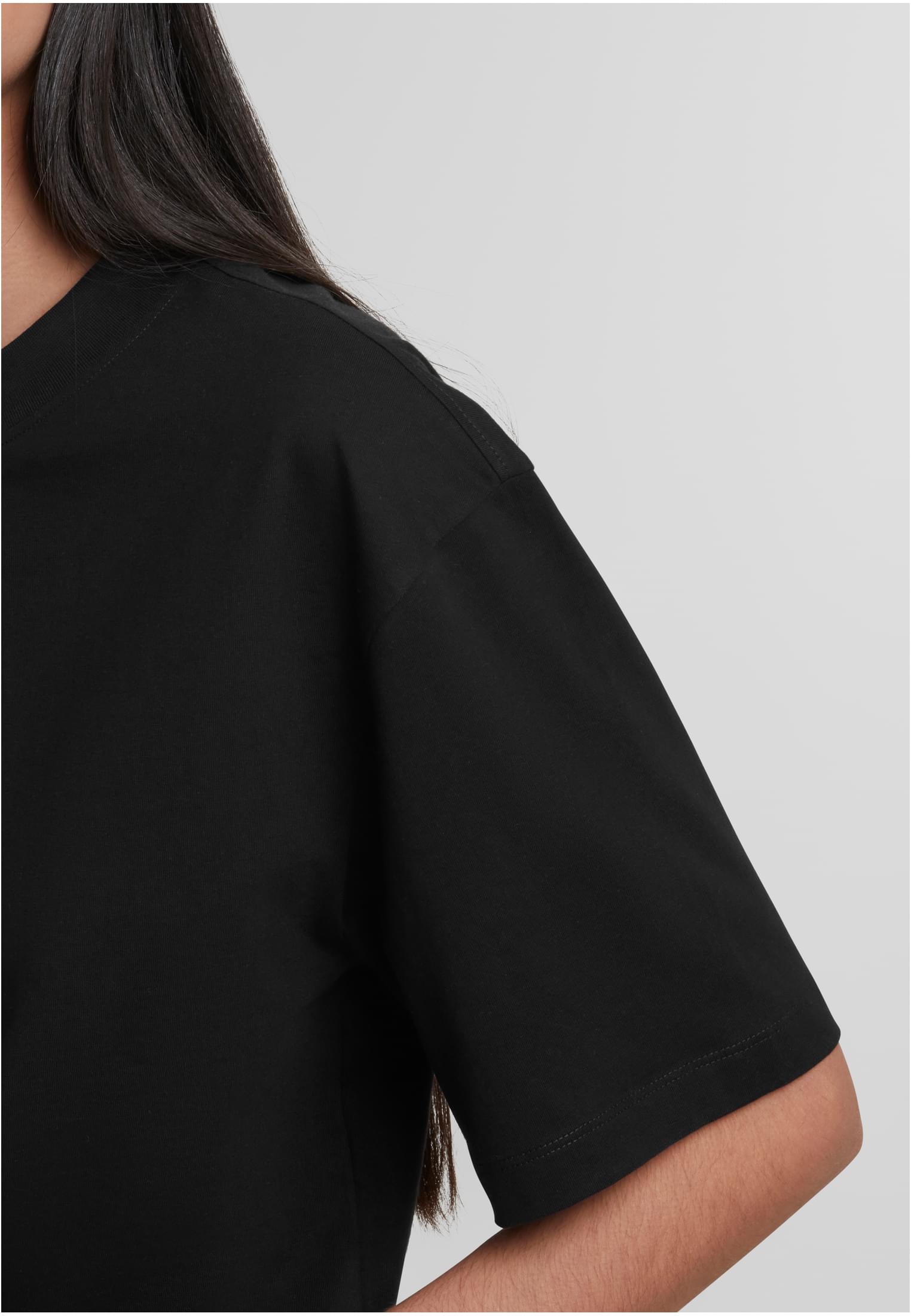 Ladies Oversized Tee black | black