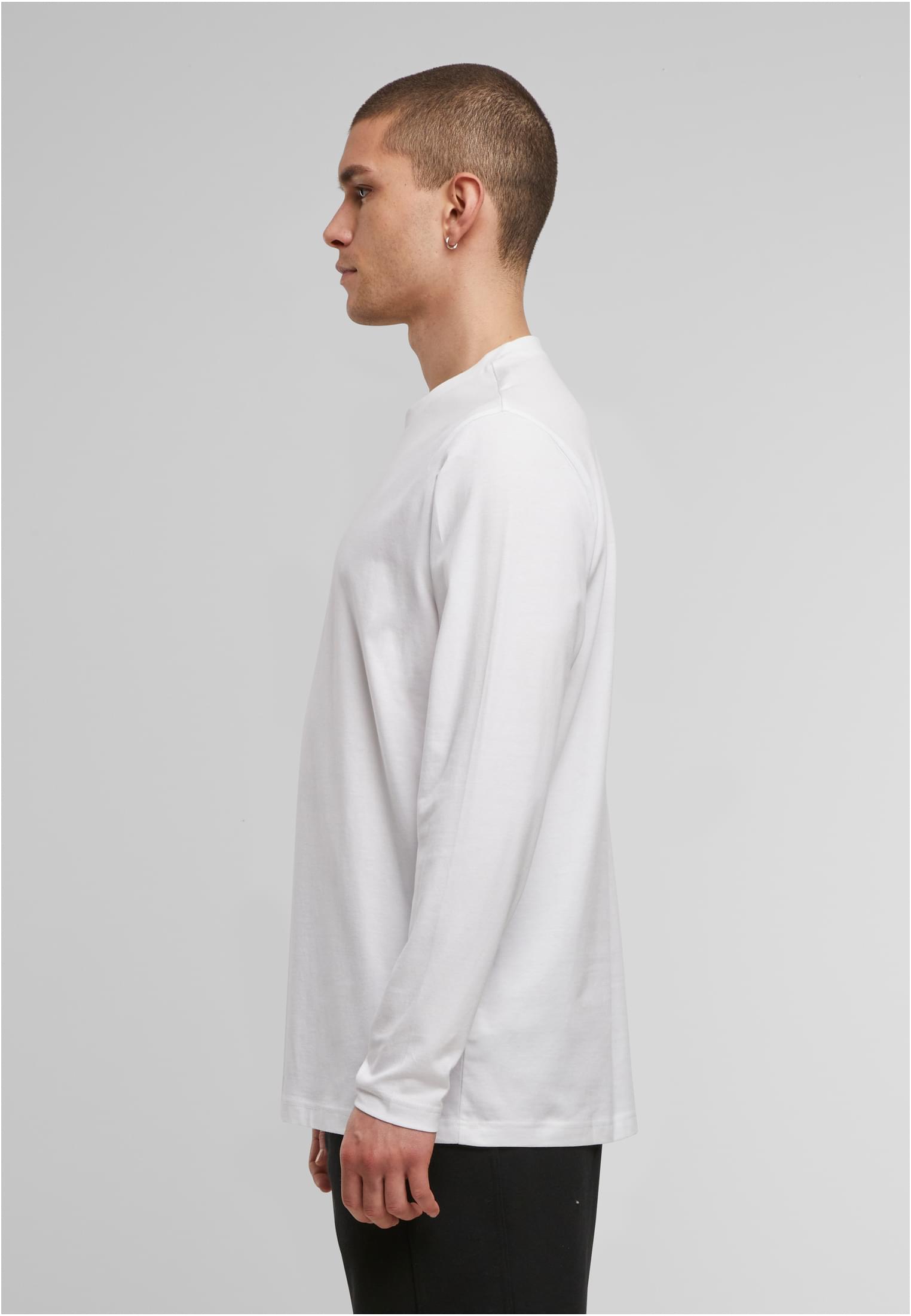 Regular Fit Longsleeve white | white