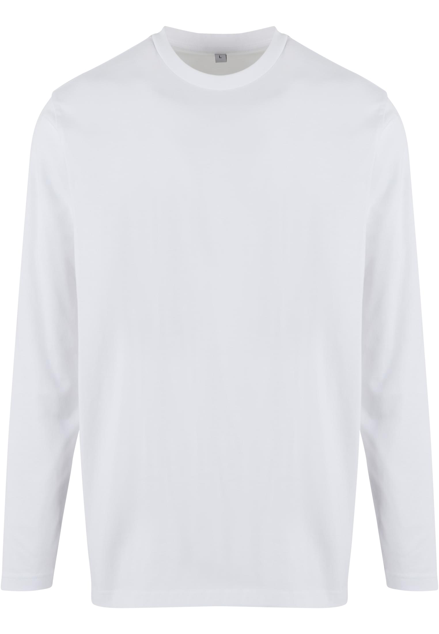 Regular Fit Longsleeve white | white
