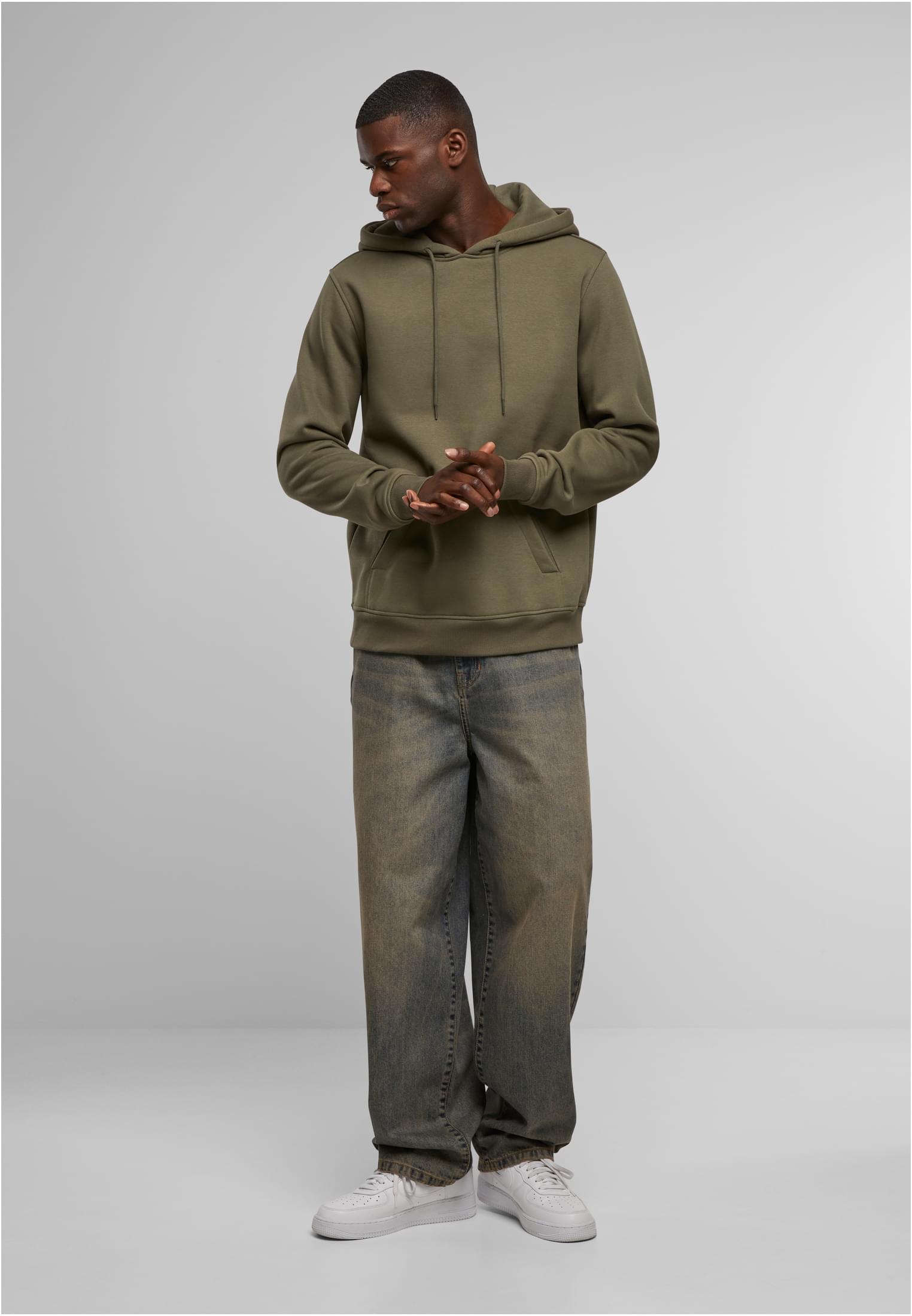 Basic Hoody olive | olive