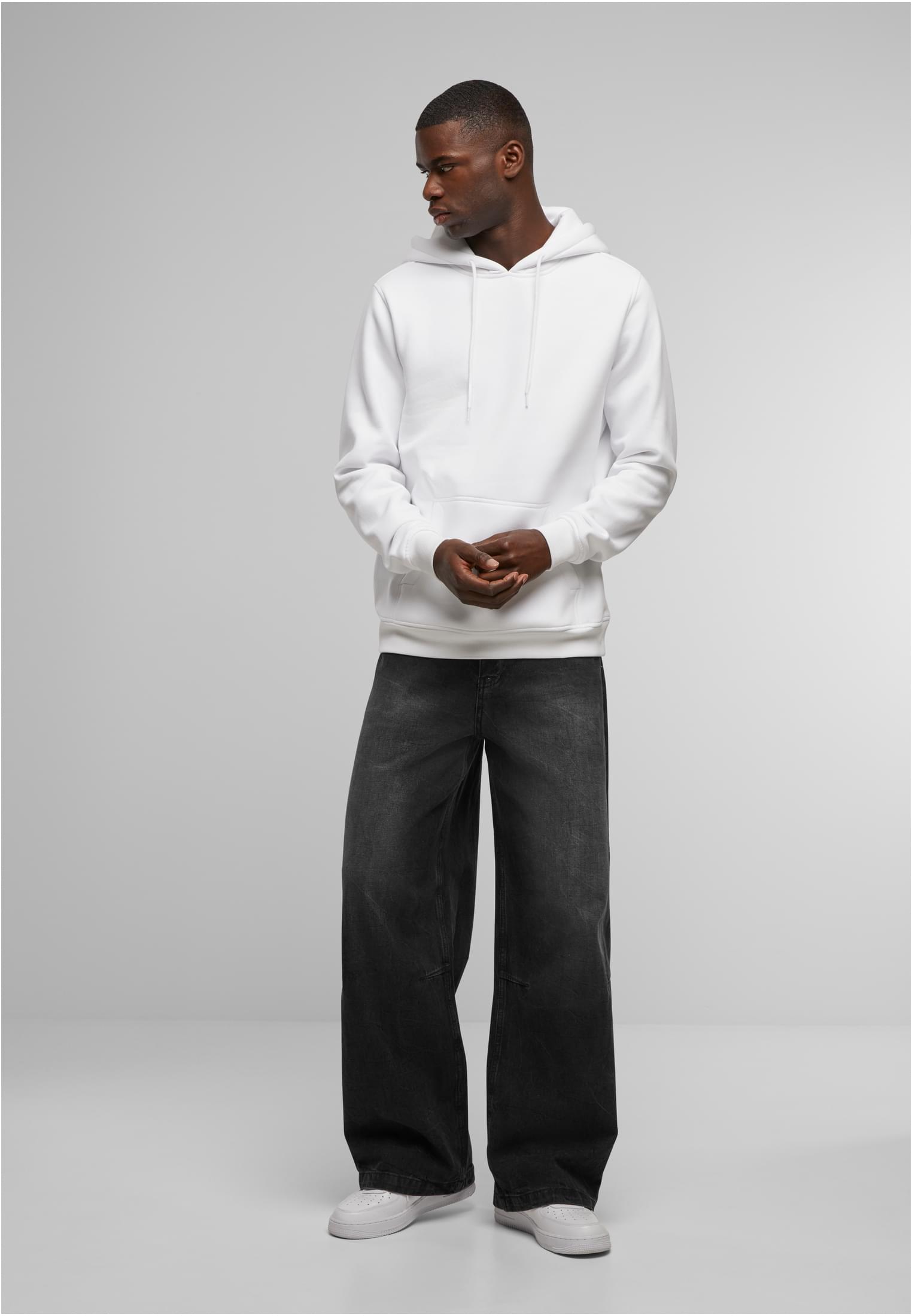 Basic Hoody white | white