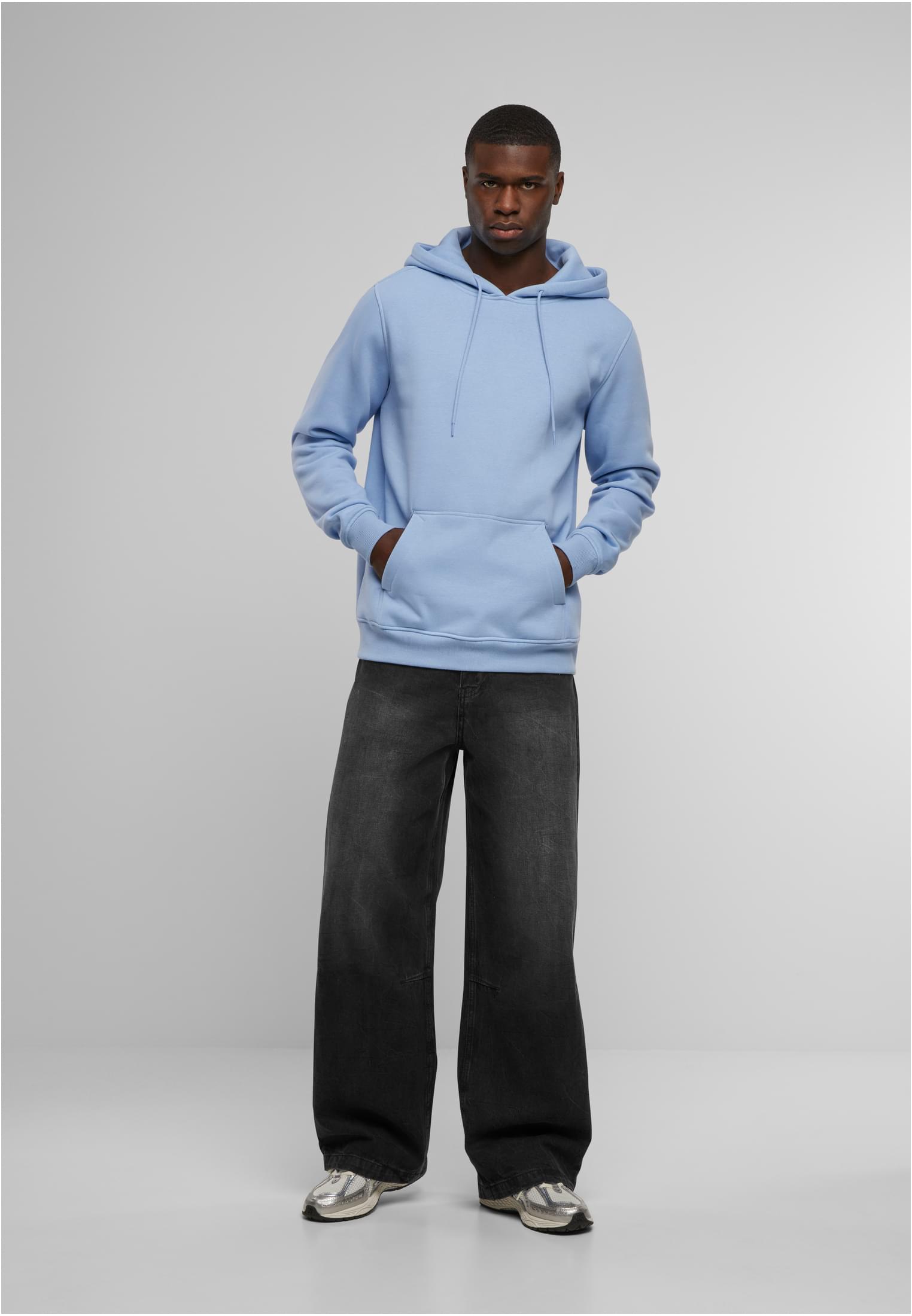 Basic Hoody powderblue | powderblue
