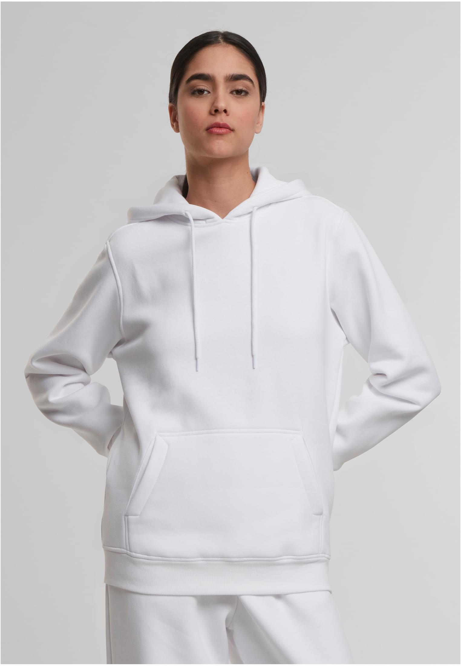 Basic Hoody white | white