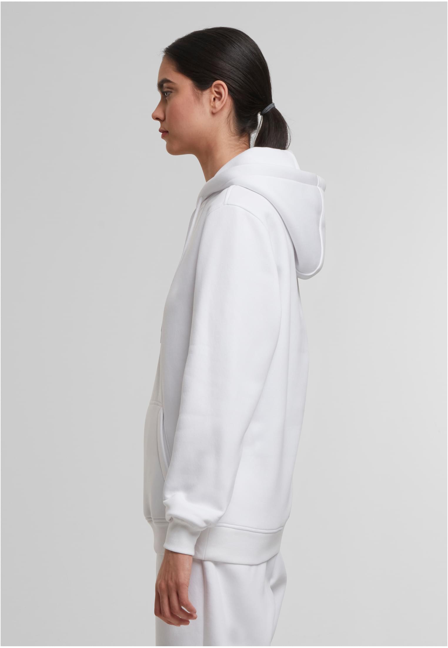 Basic Hoody white | white