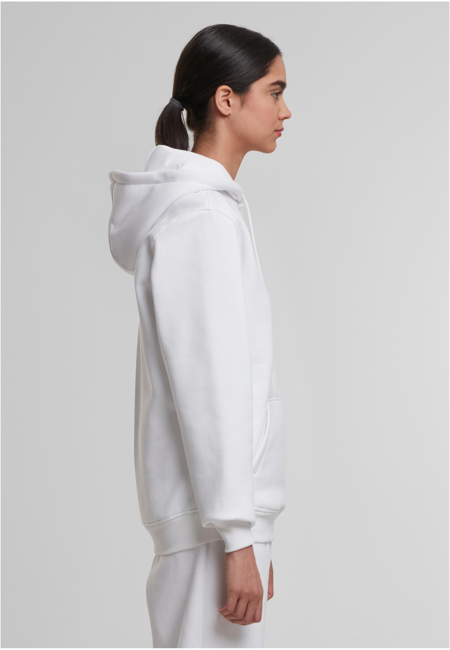 Basic Hoody white | white