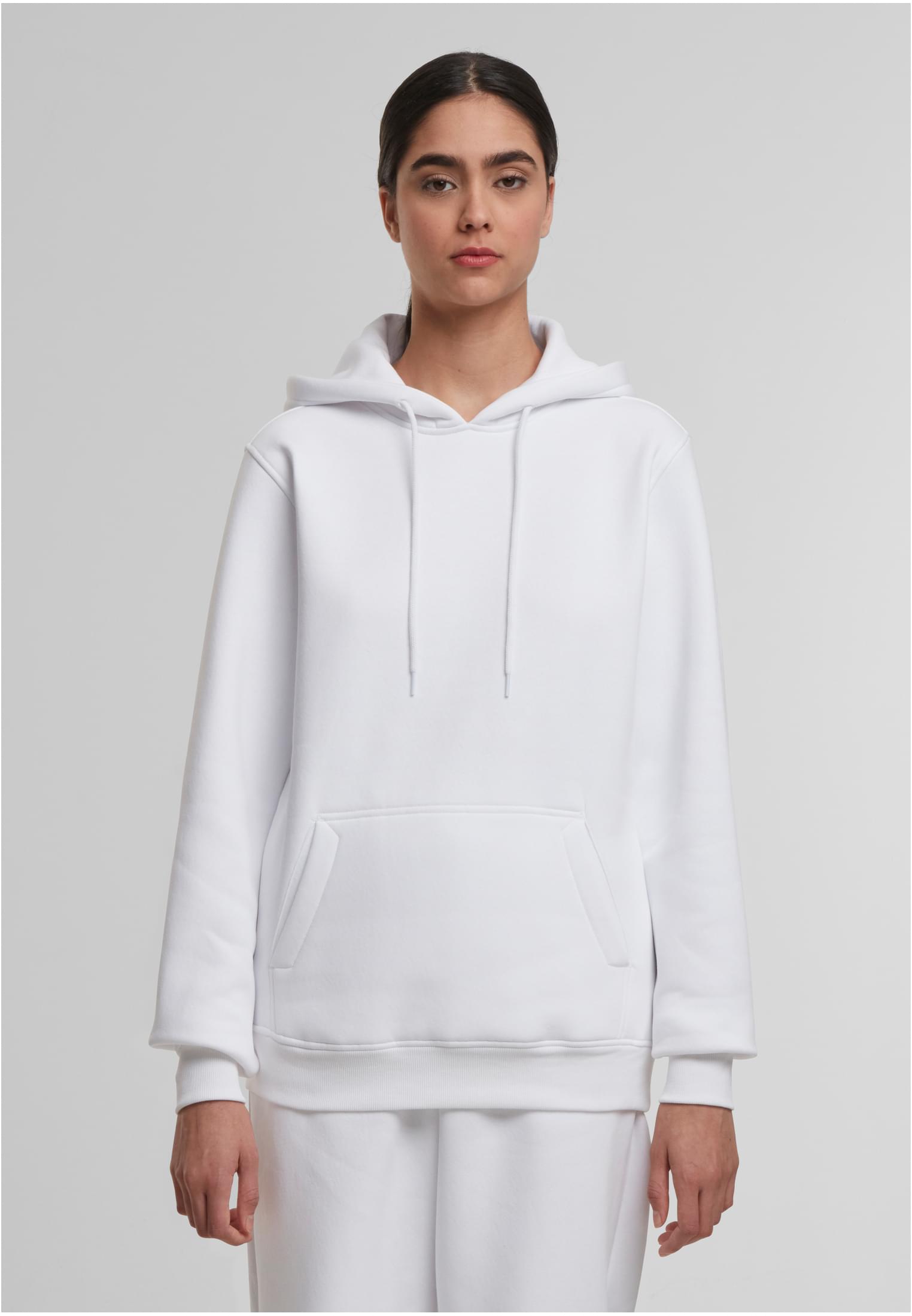 Basic Hoody white | white
