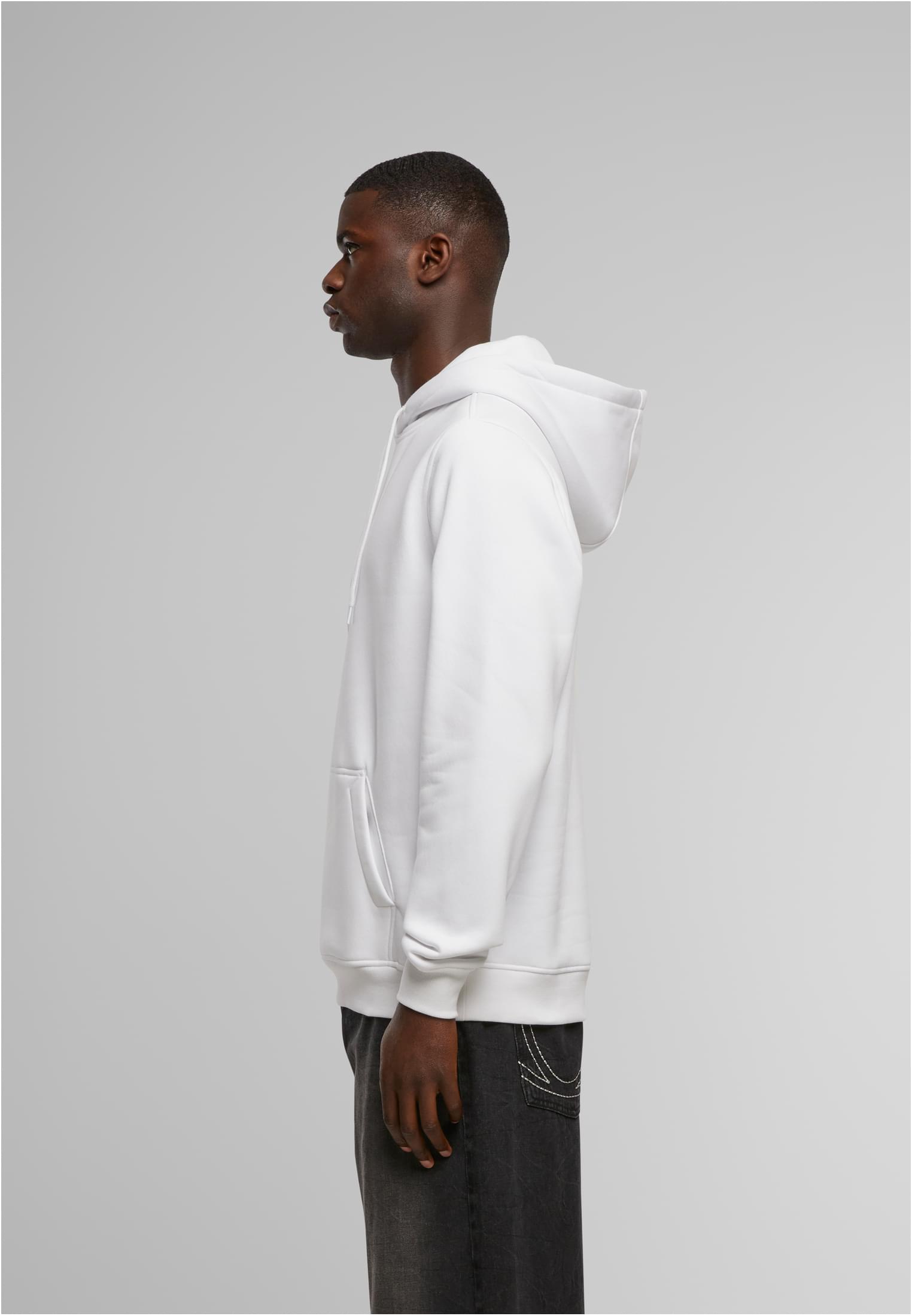 Basic Hoody white | white