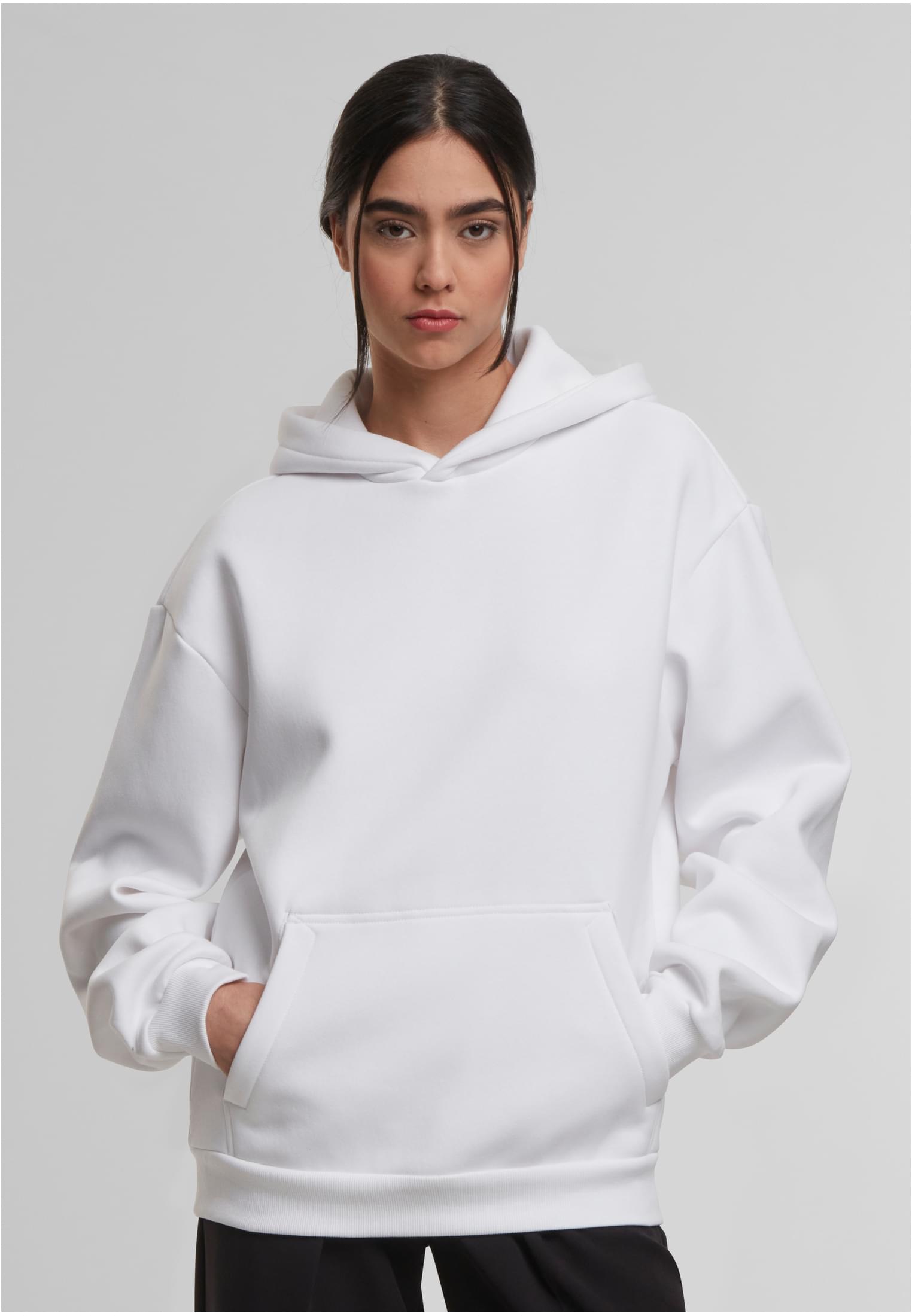 Oversized Hoody white | white