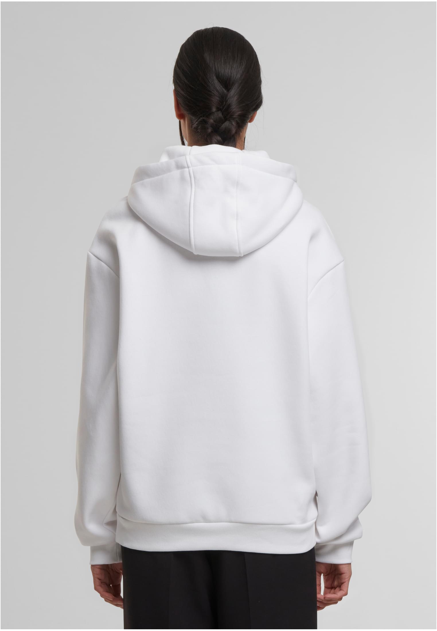Oversized Hoody white | white