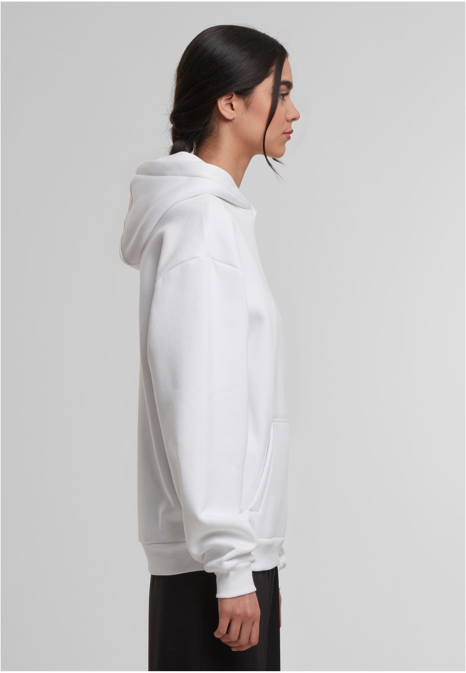 Oversized Hoody white | white