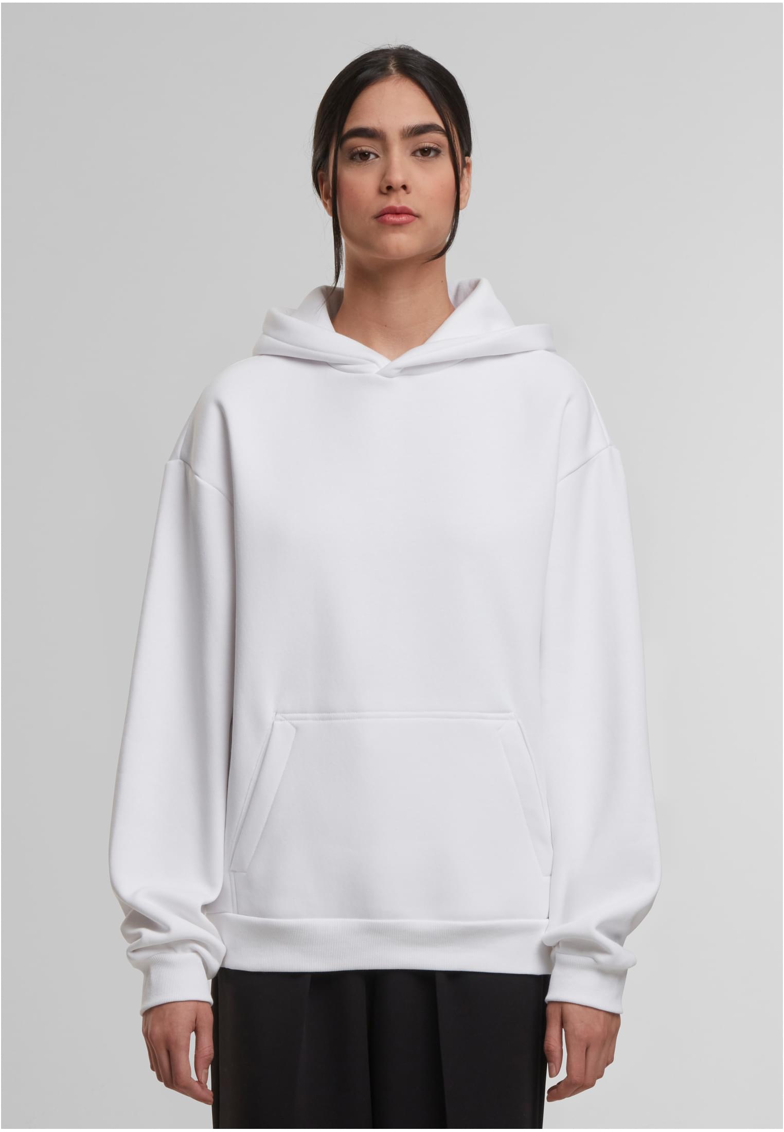 Oversized Hoody white | white