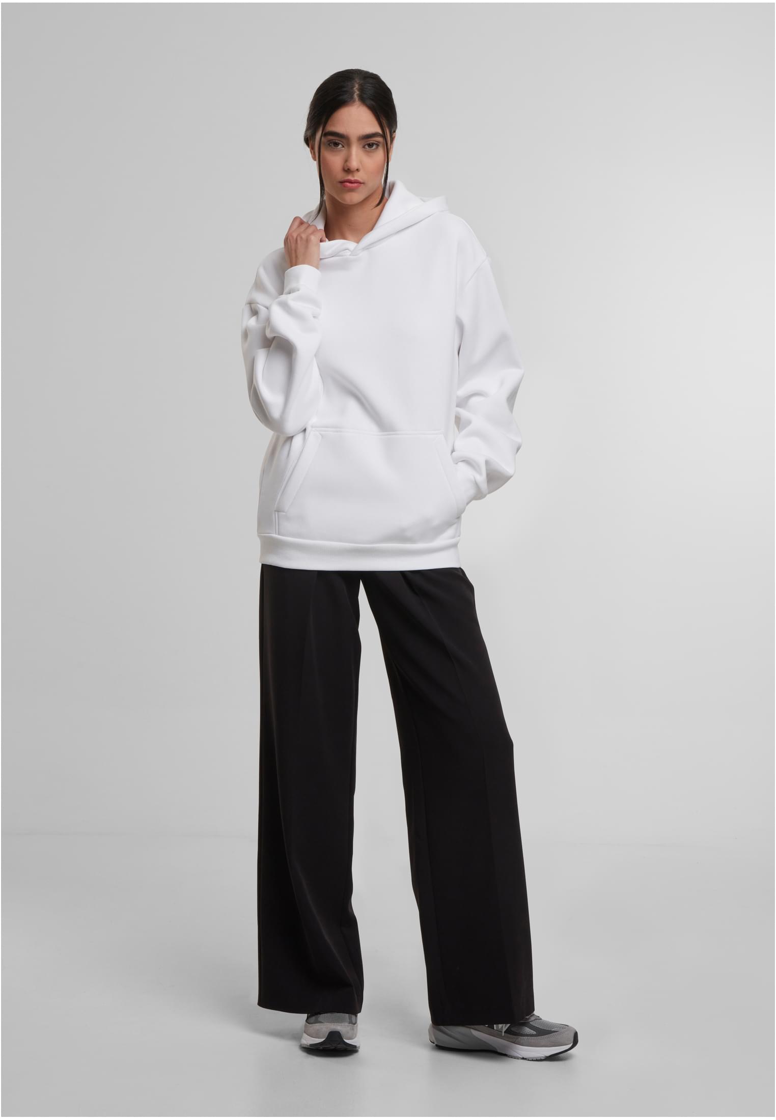 Oversized Hoody white | white