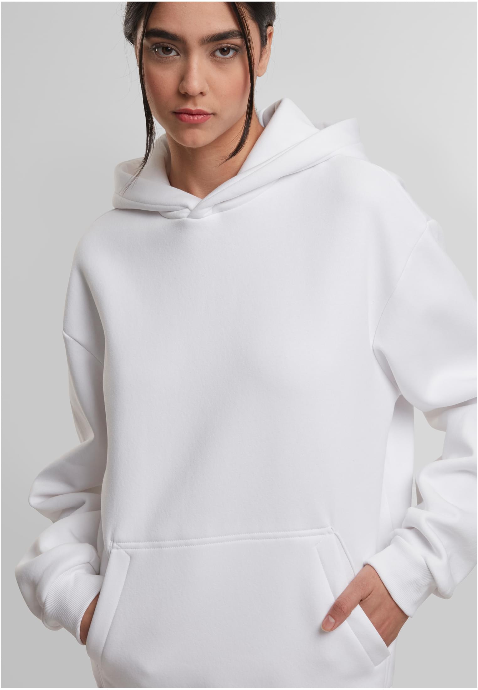Oversized Hoody white | white