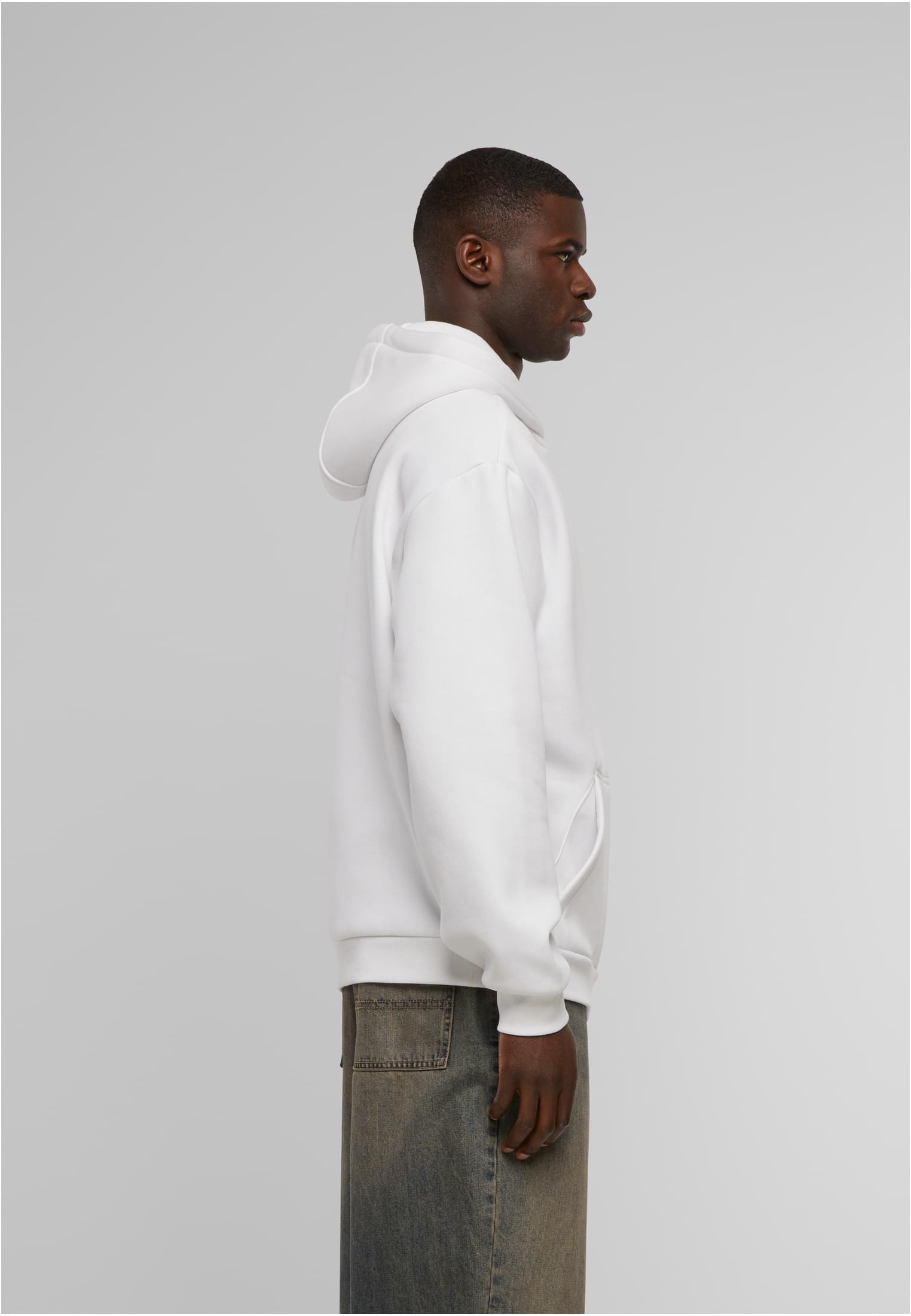 Oversized Hoody white | white