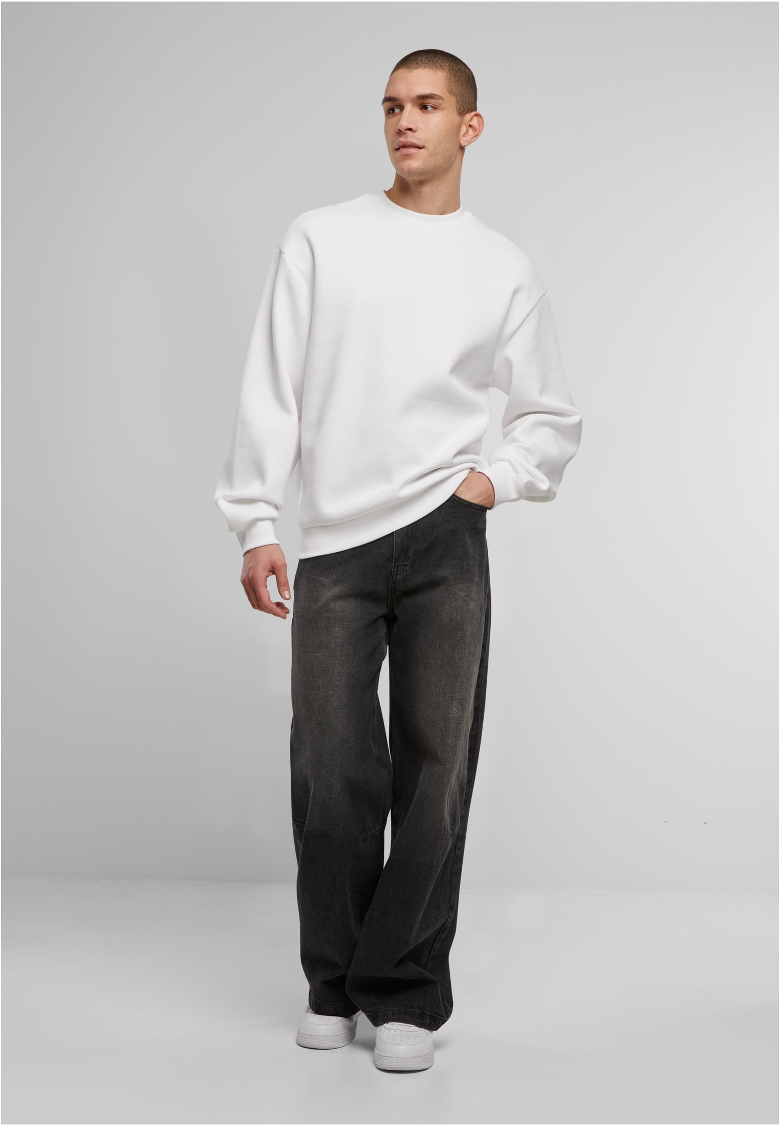 Oversized Crewneck white | white