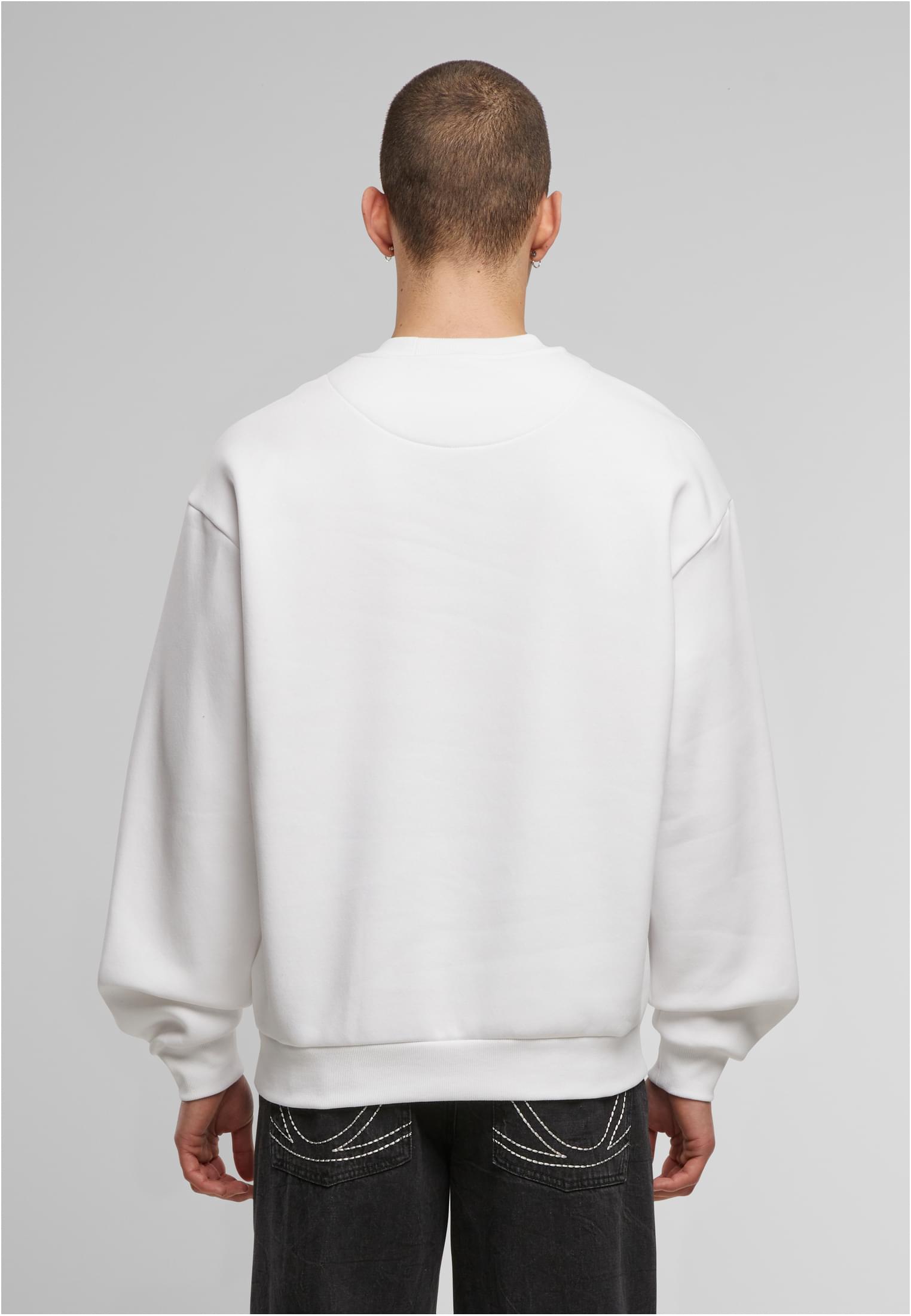 Oversized Crewneck white | white