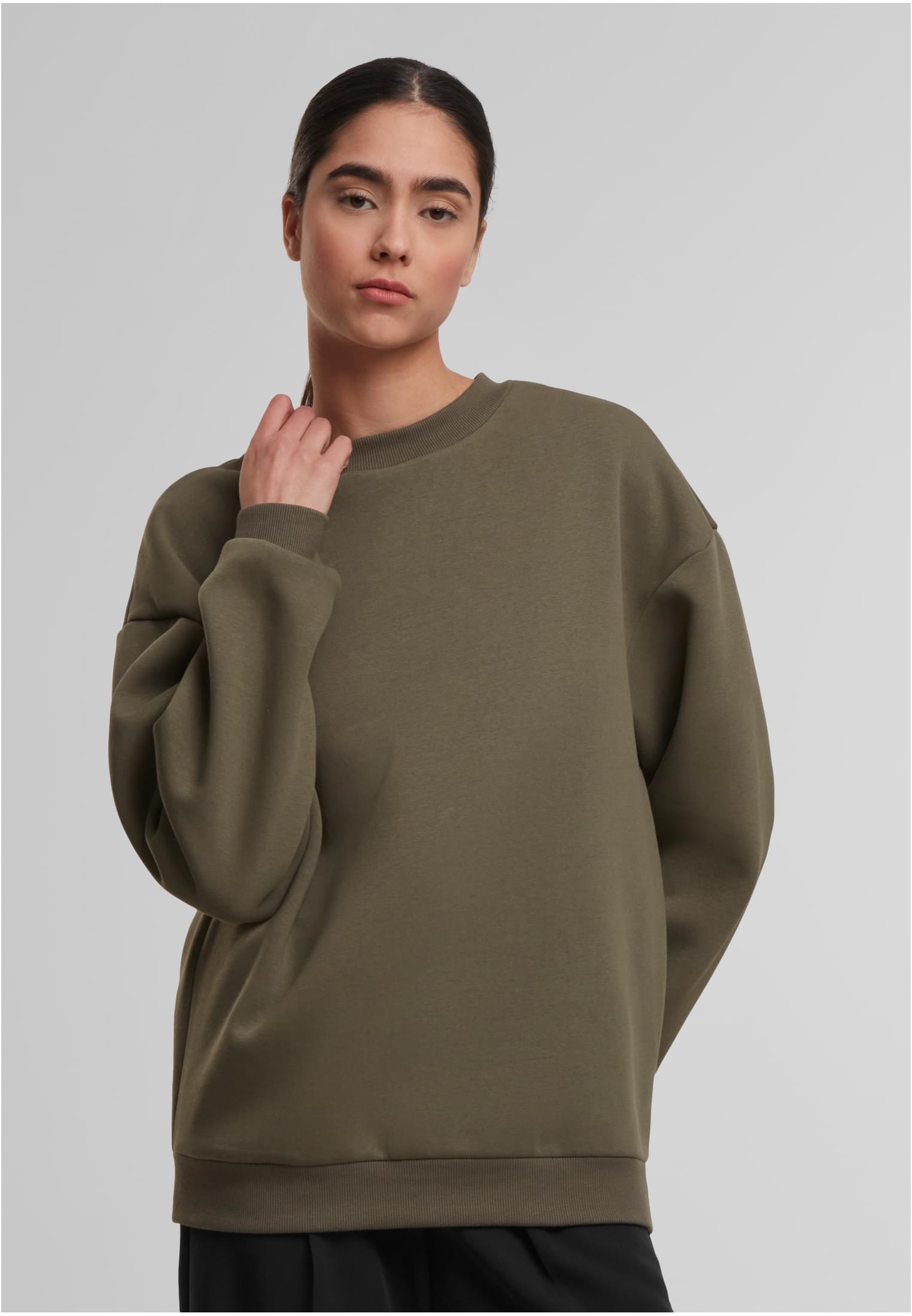 Oversized Crewneck olive | olive