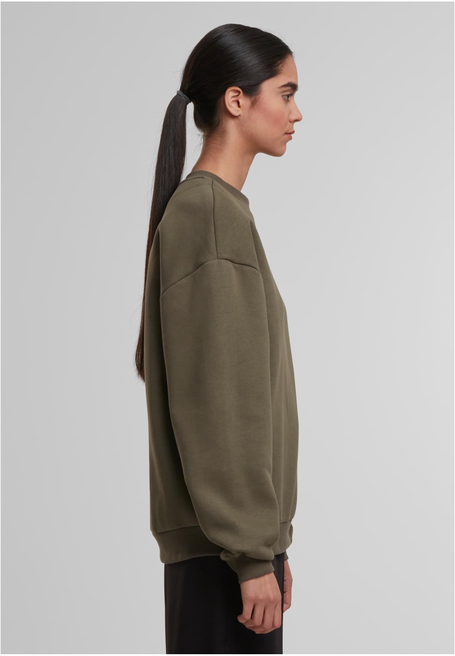 Oversized Crewneck olive | olive