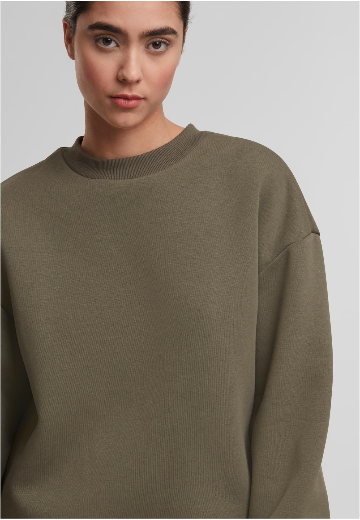 Oversized Crewneck olive | olive