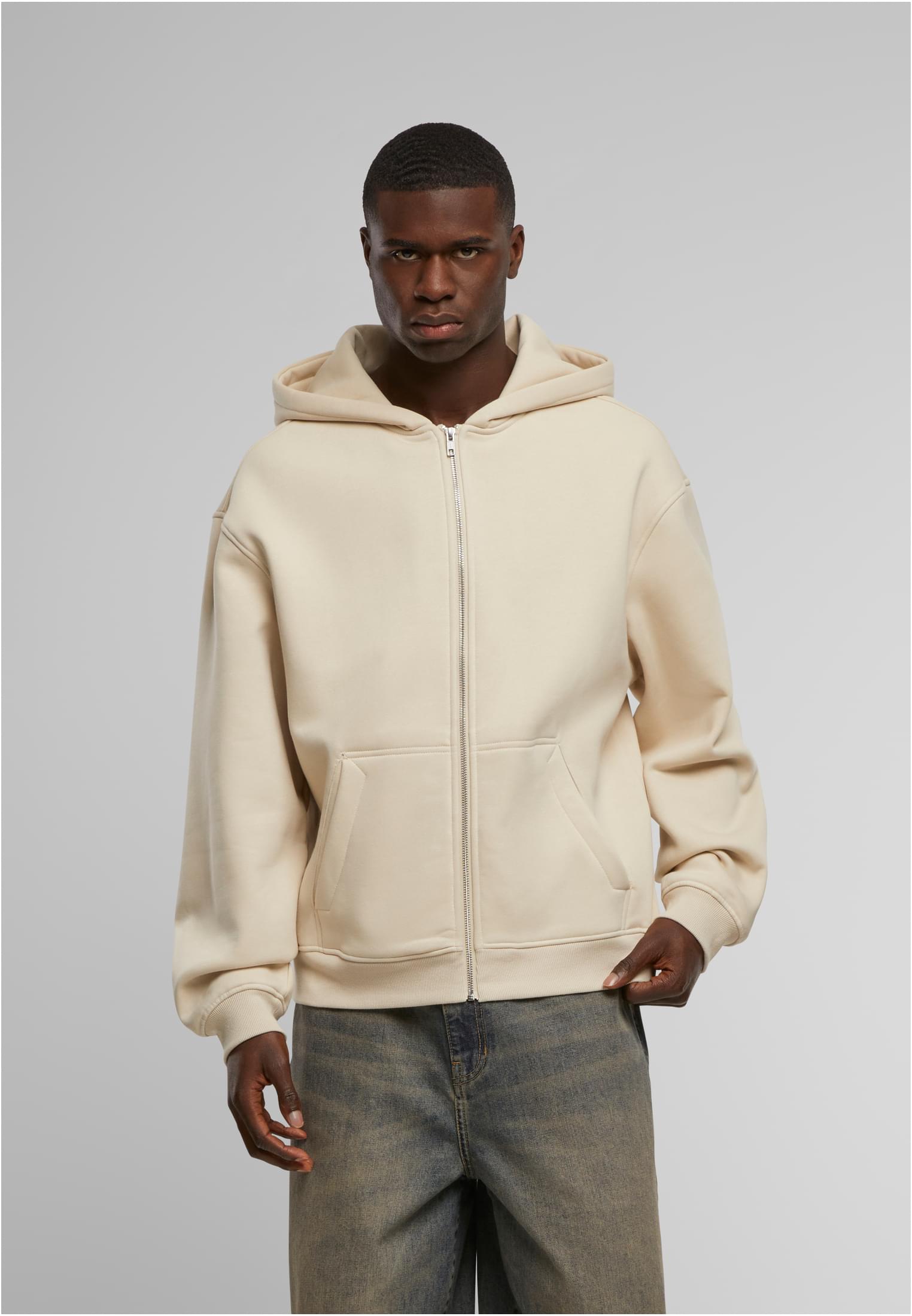 Oversized Zip Hoody sand | sand