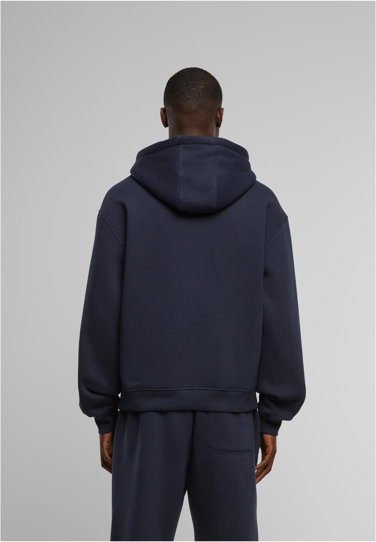 Oversized Zip Hoody navy | navy