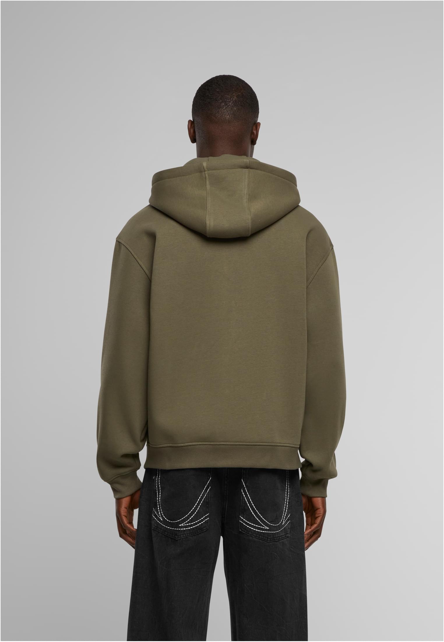 Oversized Zip Hoody olive | olive