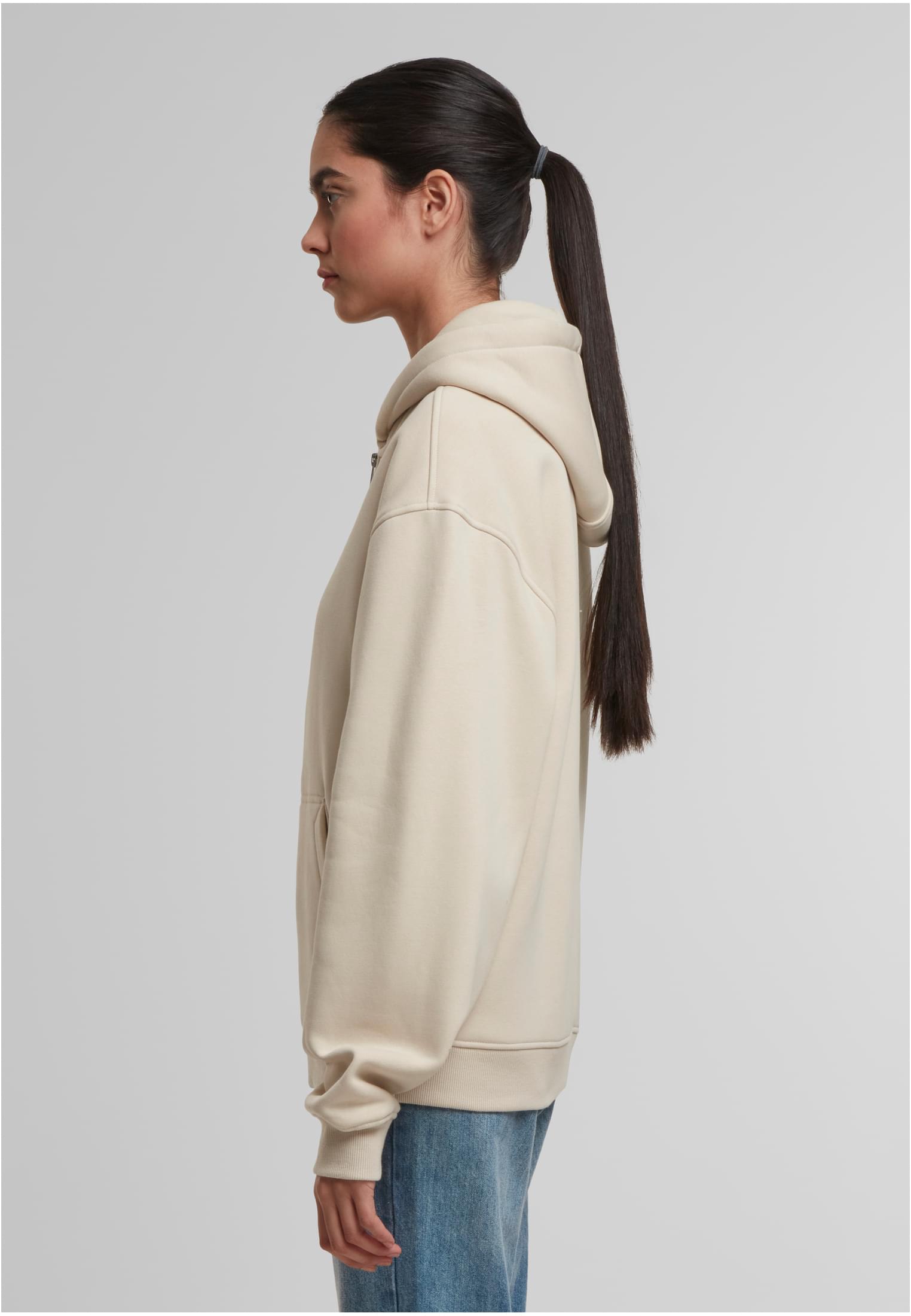 Oversized Zip Hoody sand | sand