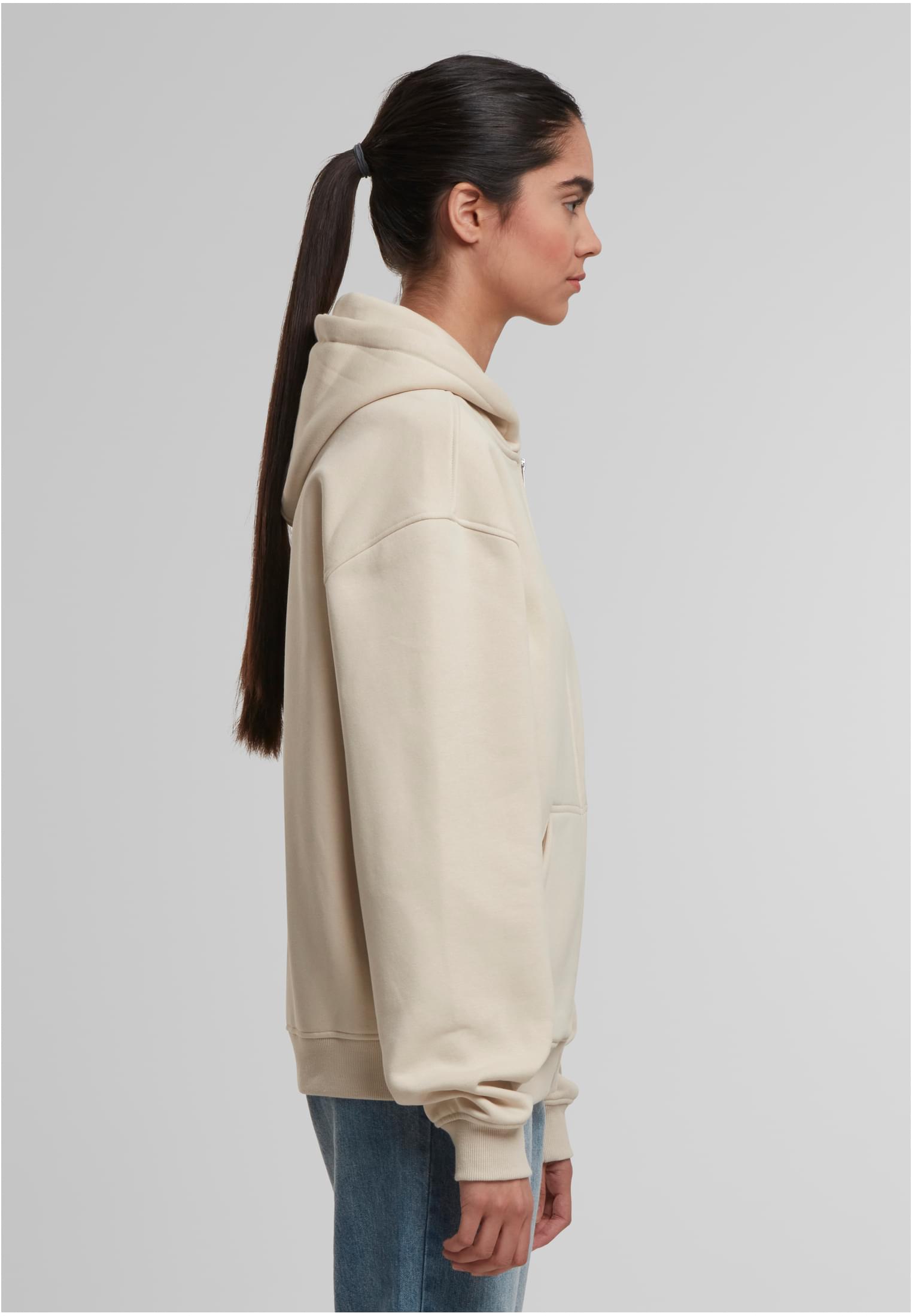 Oversized Zip Hoody sand | sand