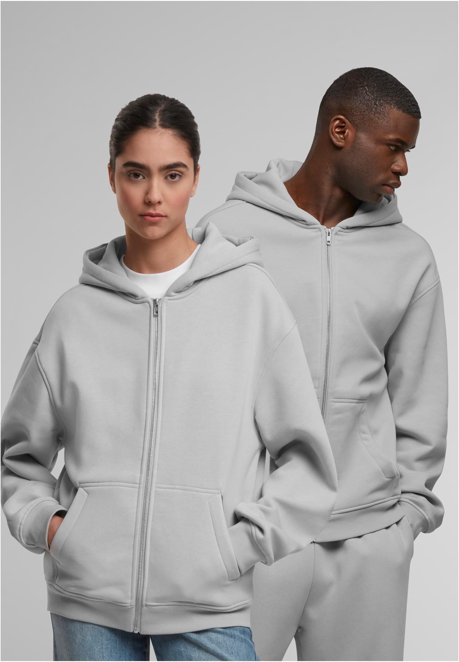 Oversized Zip Hoody lightasphalt | lightasphalt