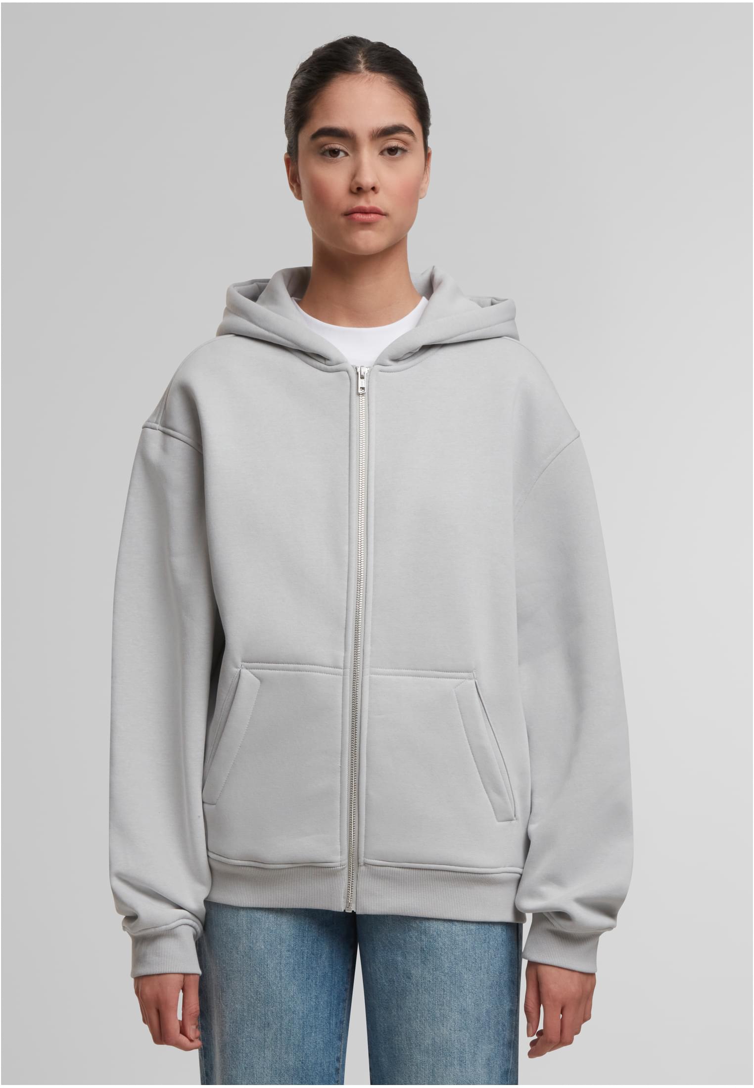 Oversized Zip Hoody lightasphalt | lightasphalt