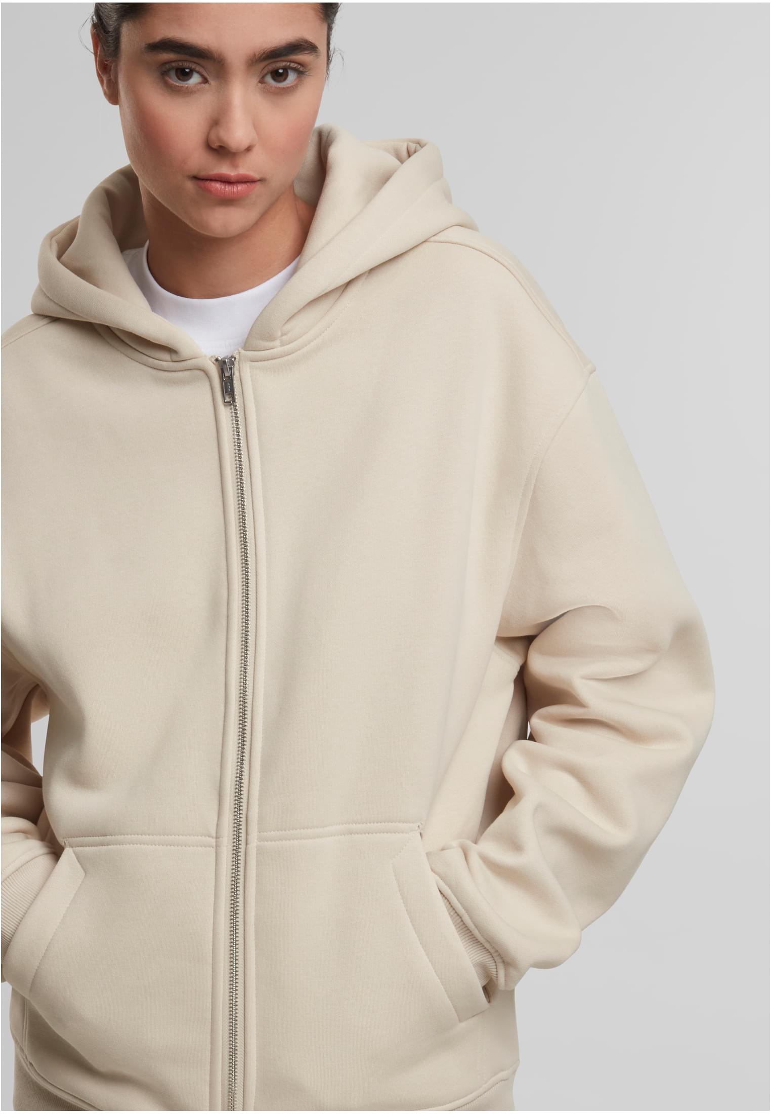 Oversized Zip Hoody sand | sand