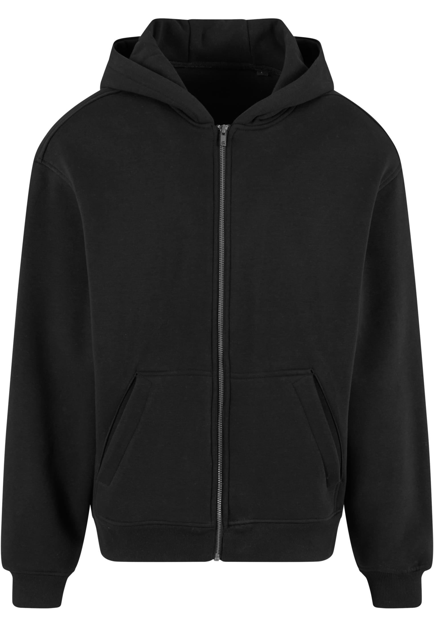 Oversized Zip Hoody black | black