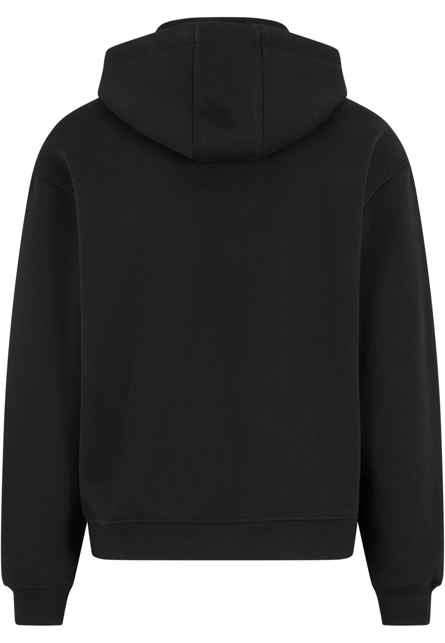 Oversized Zip Hoody black | black