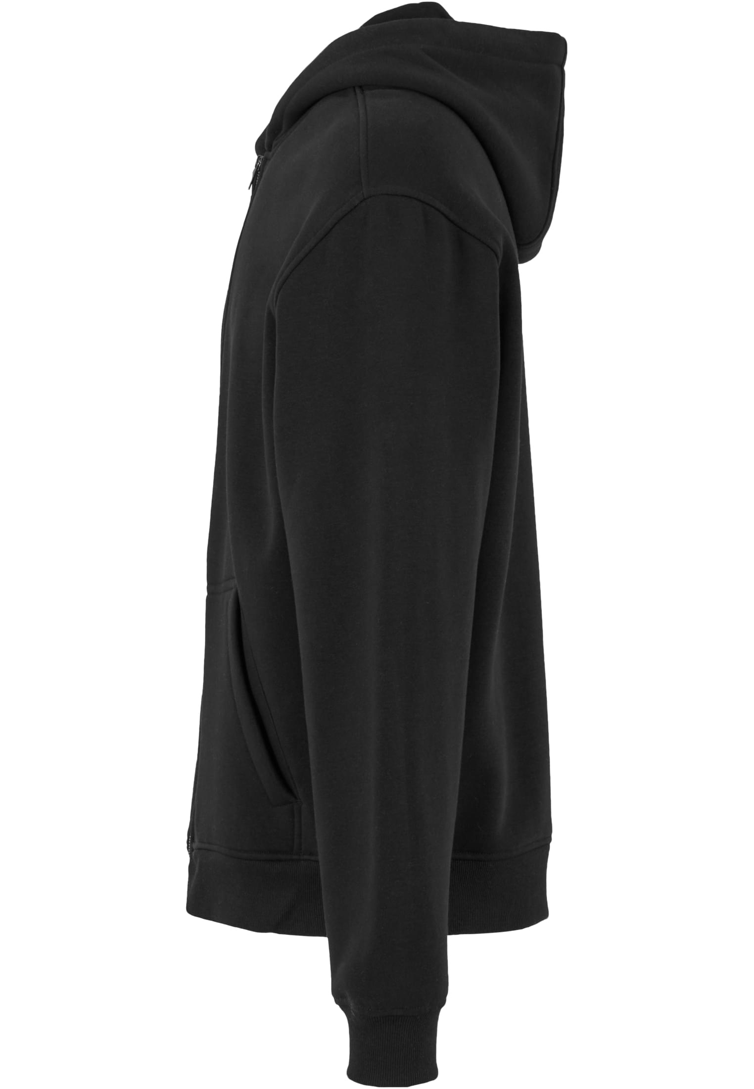 Oversized Zip Hoody black | black
