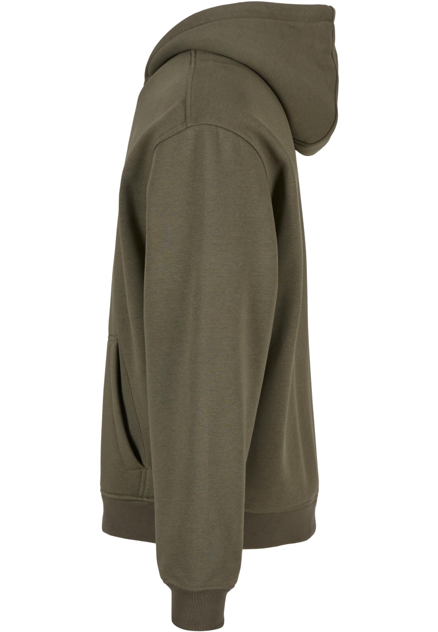 Oversized Zip Hoody olive | olive