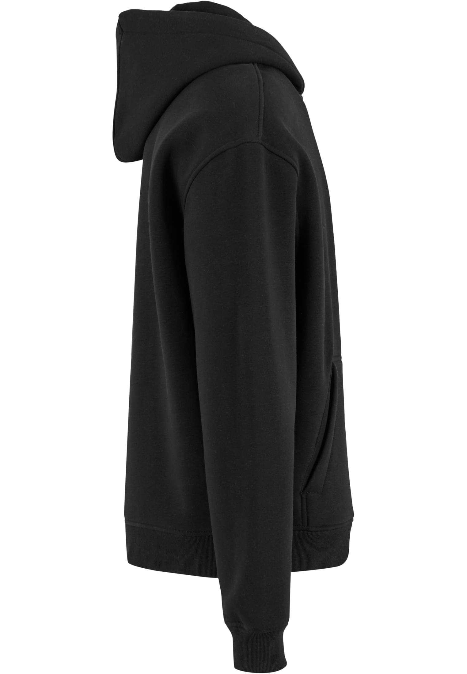 Oversized Zip Hoody black | black